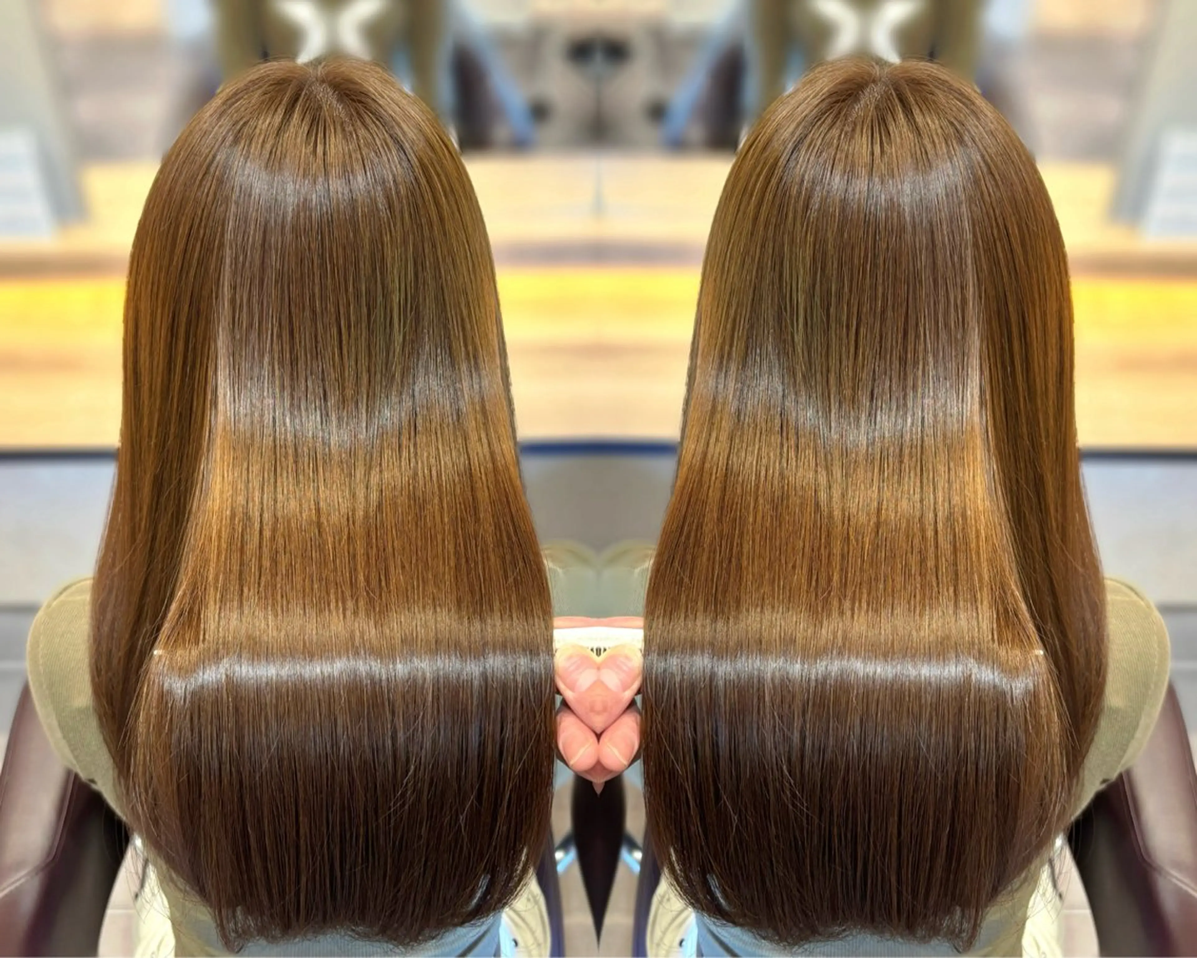 【最高峰◆平日限定】カット＋高濃度水素カラー＋髪質改善トリートメントの写真