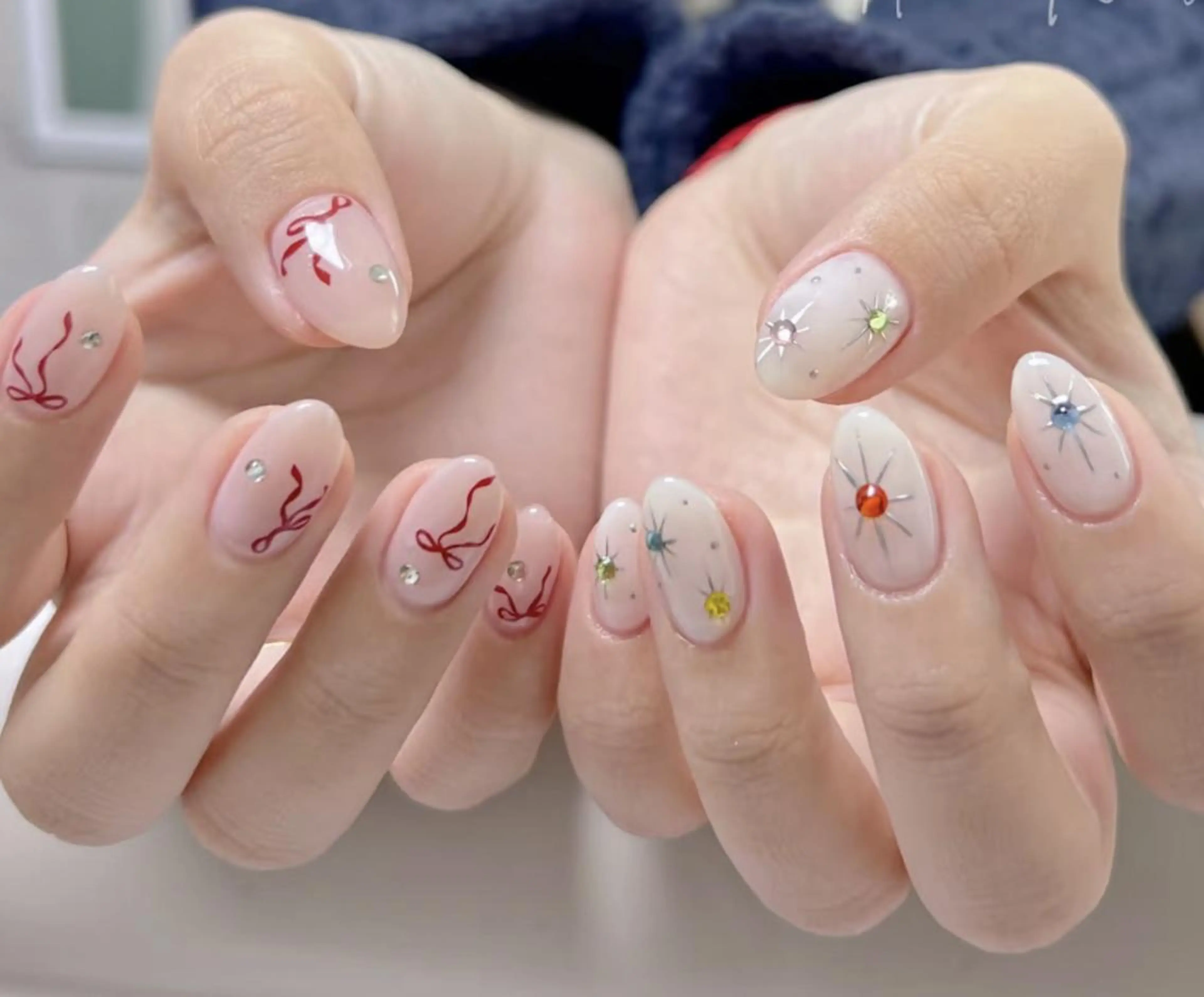 ネイル ハンドネイル ハンドケア 🍑 momo_nailのネイルデザイン