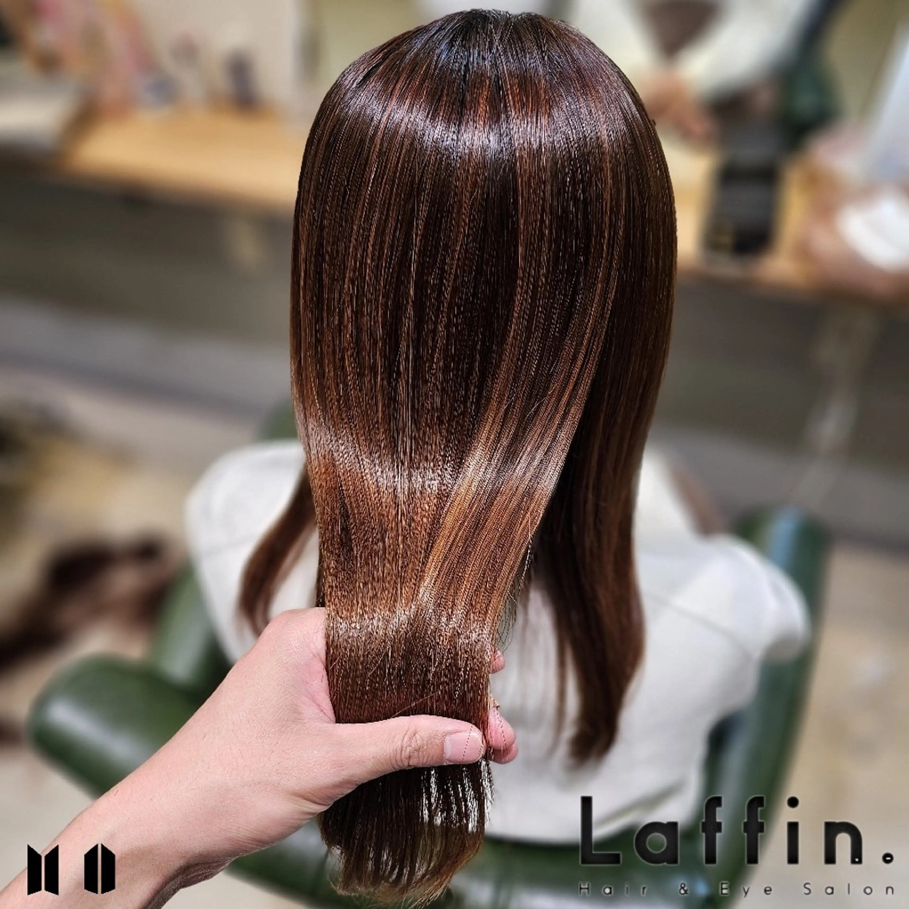 【水素の力で水光髪に🩵】水素カラー＋カット＋oggi ottoトリートメントの写真