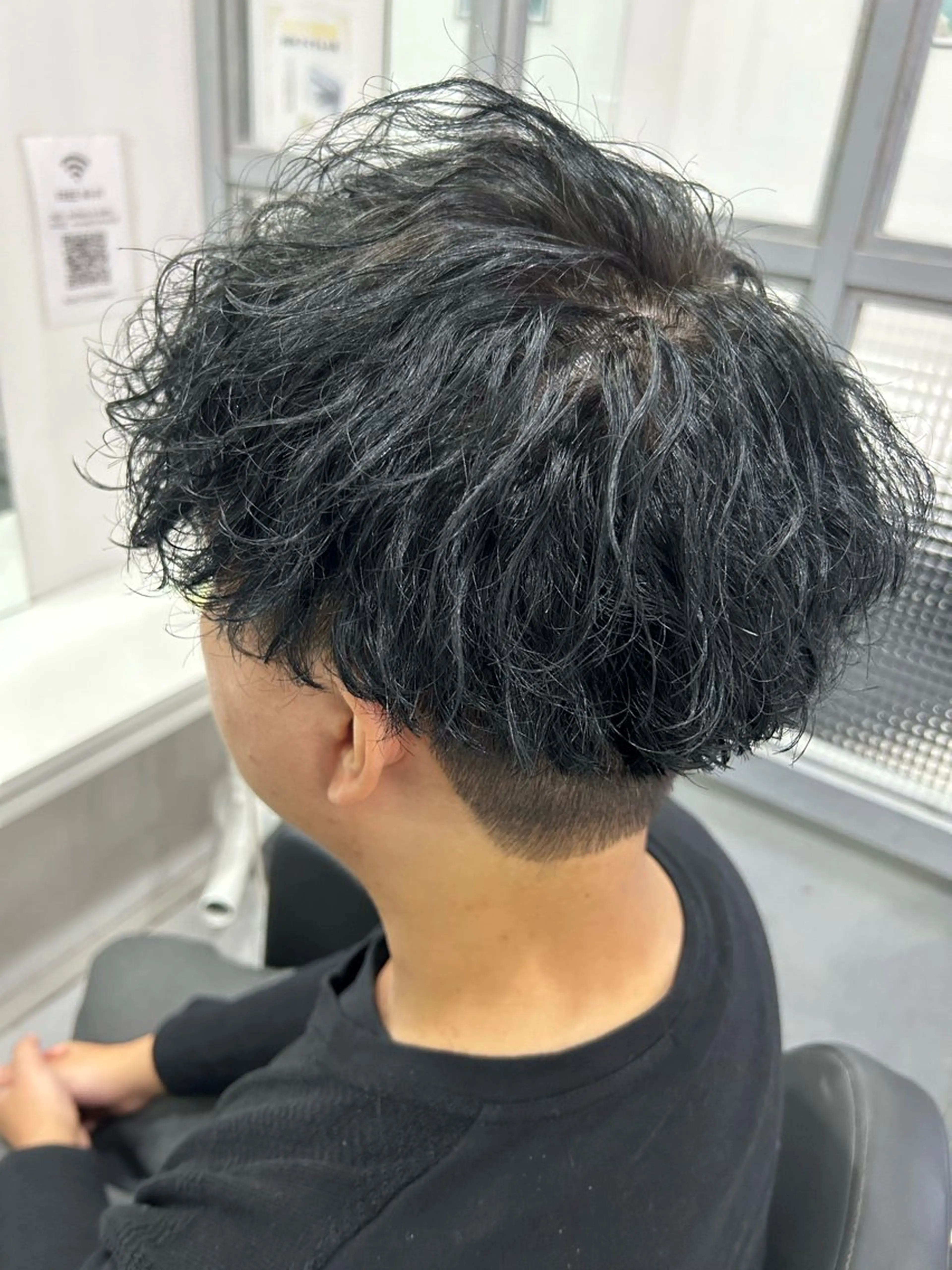 ショート カラー パーマ ヘアアレンジ メンズ カット パーマ 🔥メンズパーマ 特化 渡辺一翔のヘアスタイル