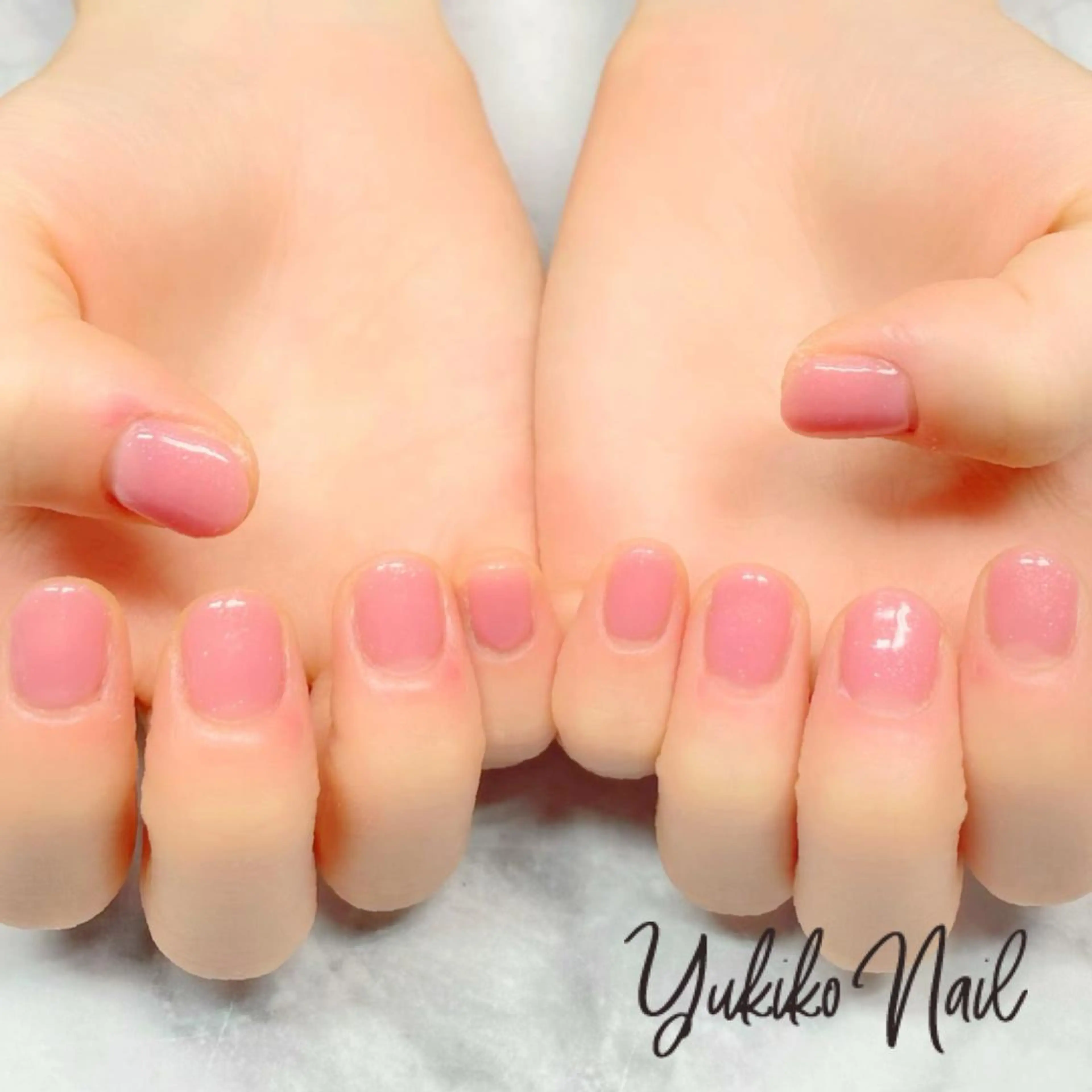 ネイル ワンカラーネイル ハンドネイル ユキコ ネイルのネイルデザイン