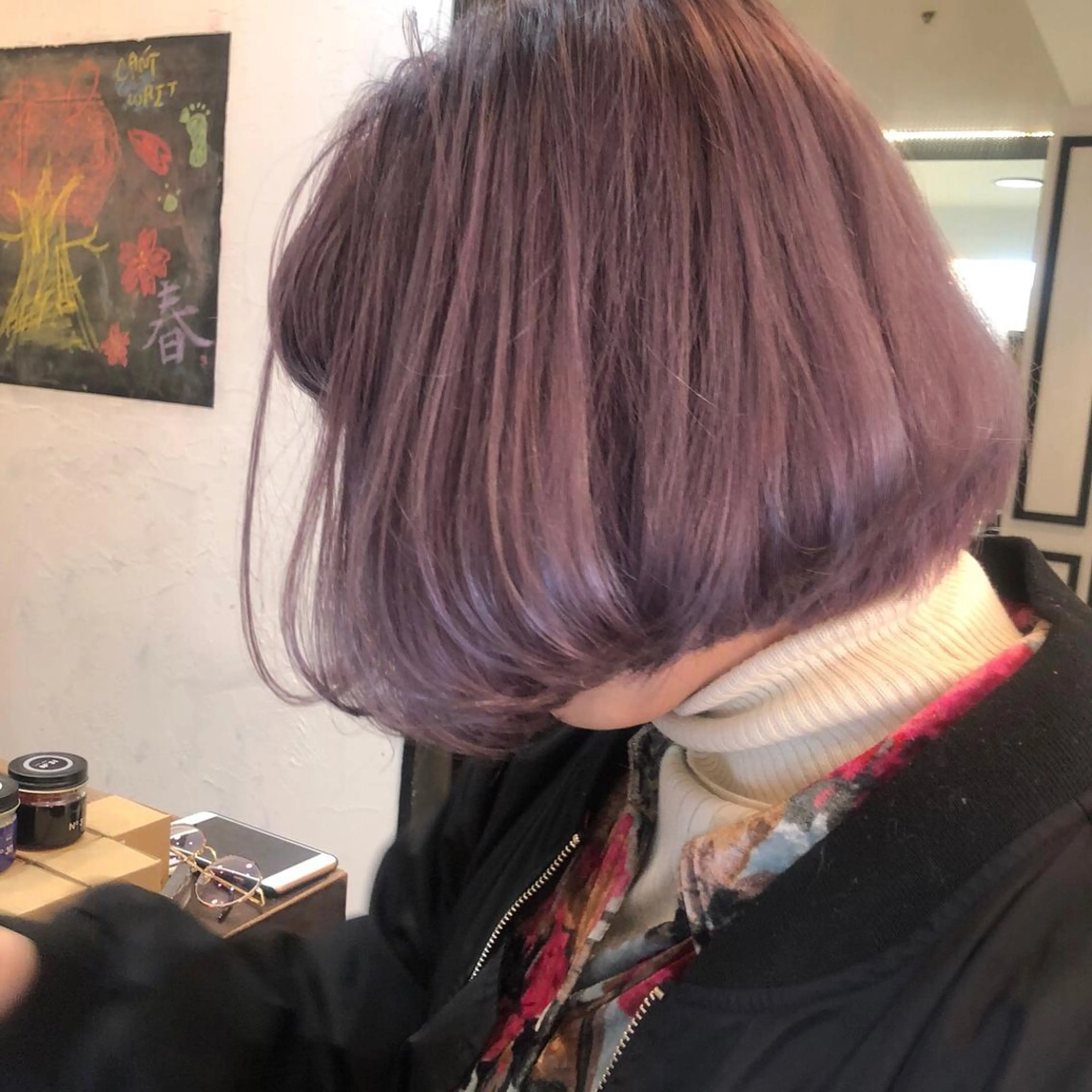 カラー ma naのヘアスタイル