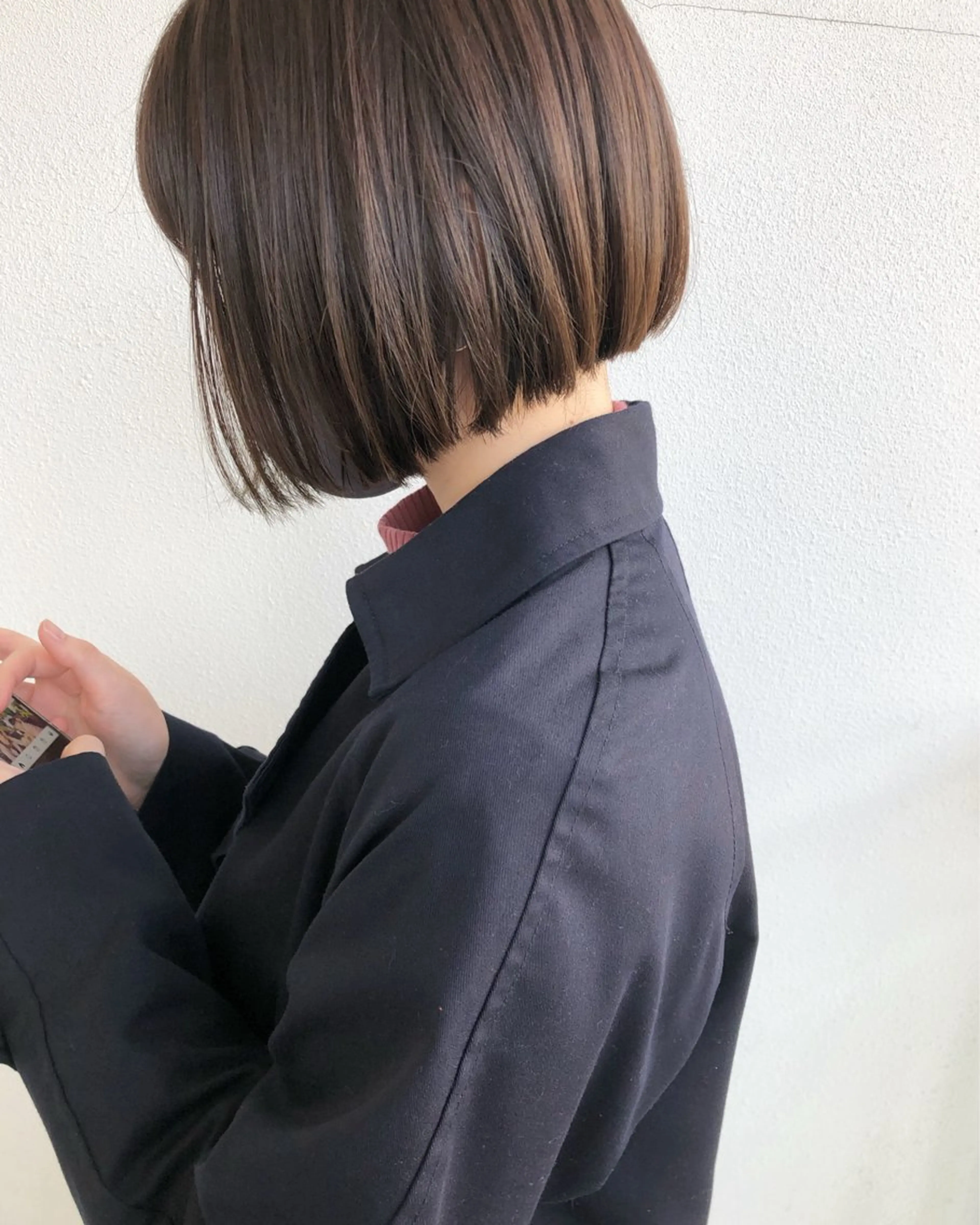 ミディアム ダメージレス◎東区/ 艶カラー💫/斉藤拓のヘアスタイル