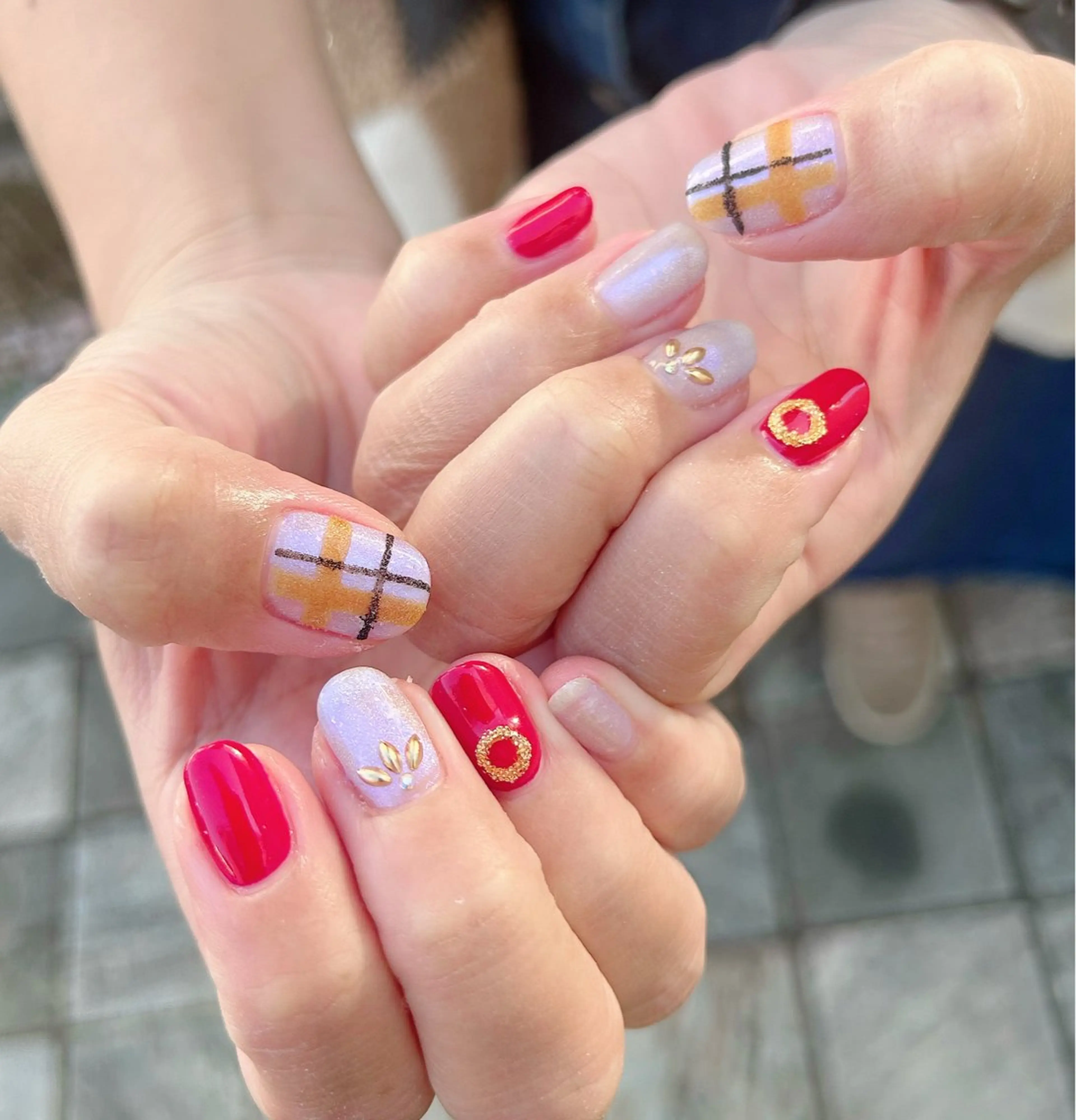 ネイル 冬ネイル ハンドネイル Nail Salon Ｄream Mamのネイルデザイン