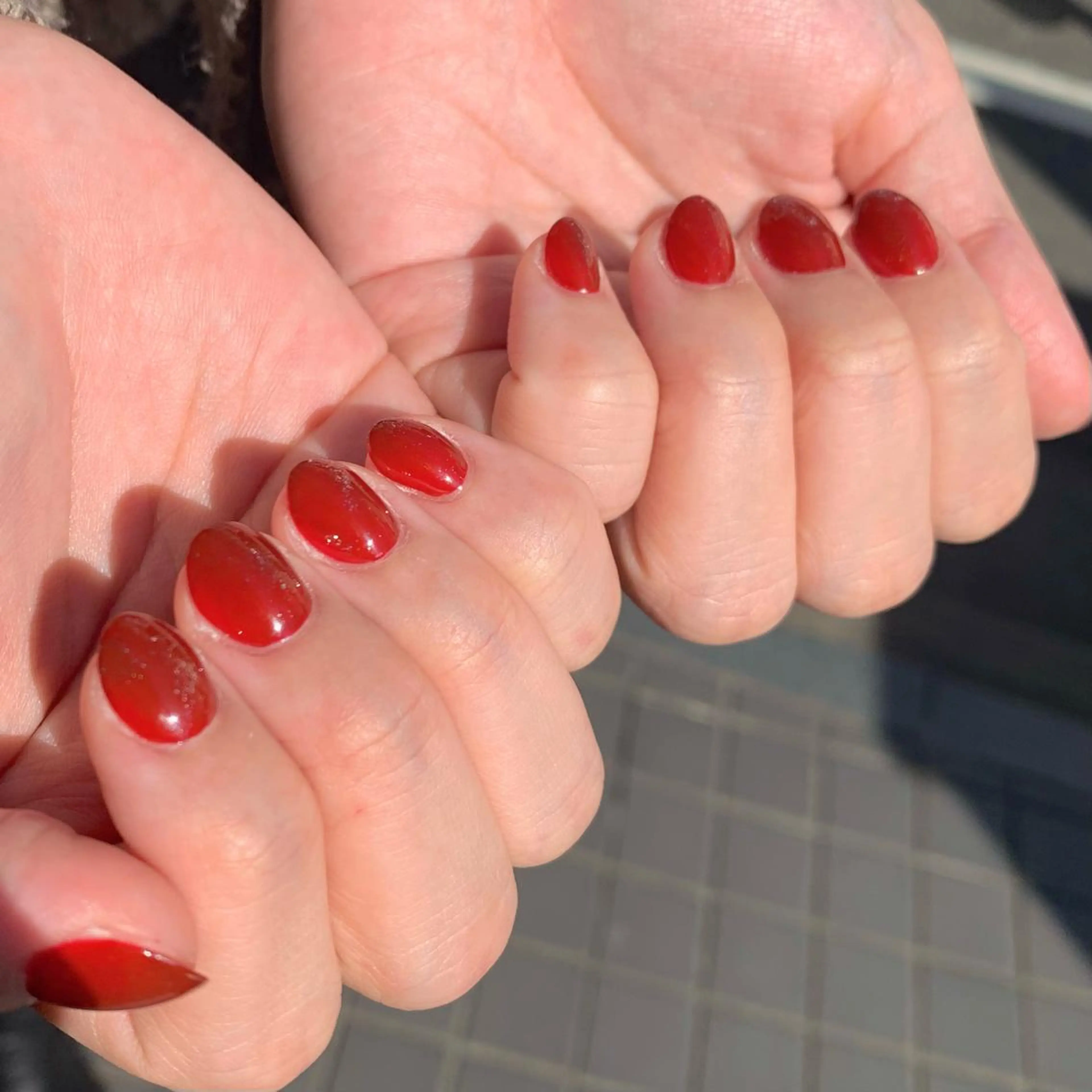 ネイル ラメ(グリッター) ハンドネイル 野島 千夏のネイルデザイン