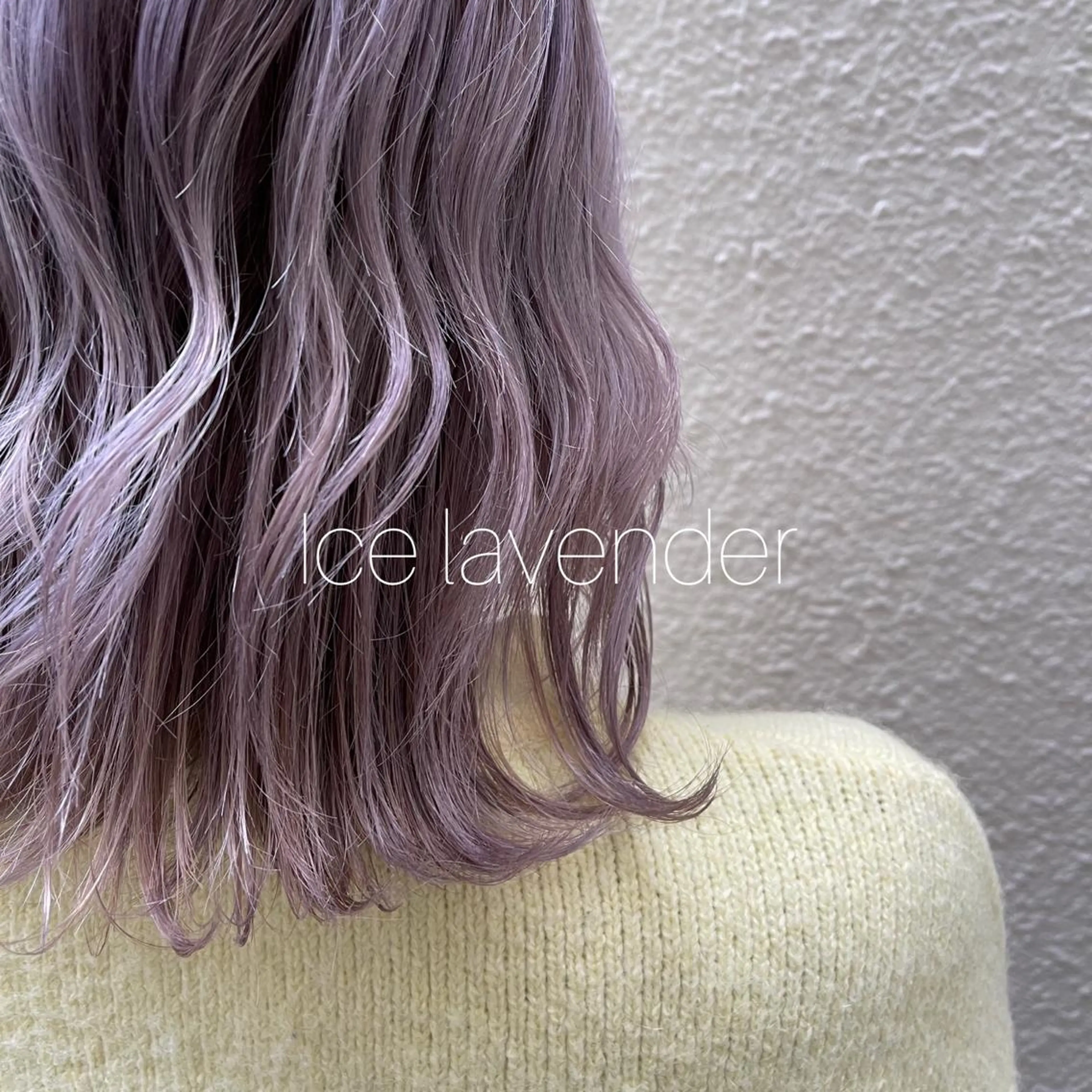 ミディアム カラー ラベンダーカラー 👑髪質改善の匠👑 サンジョウ ユウキのヘアスタイル