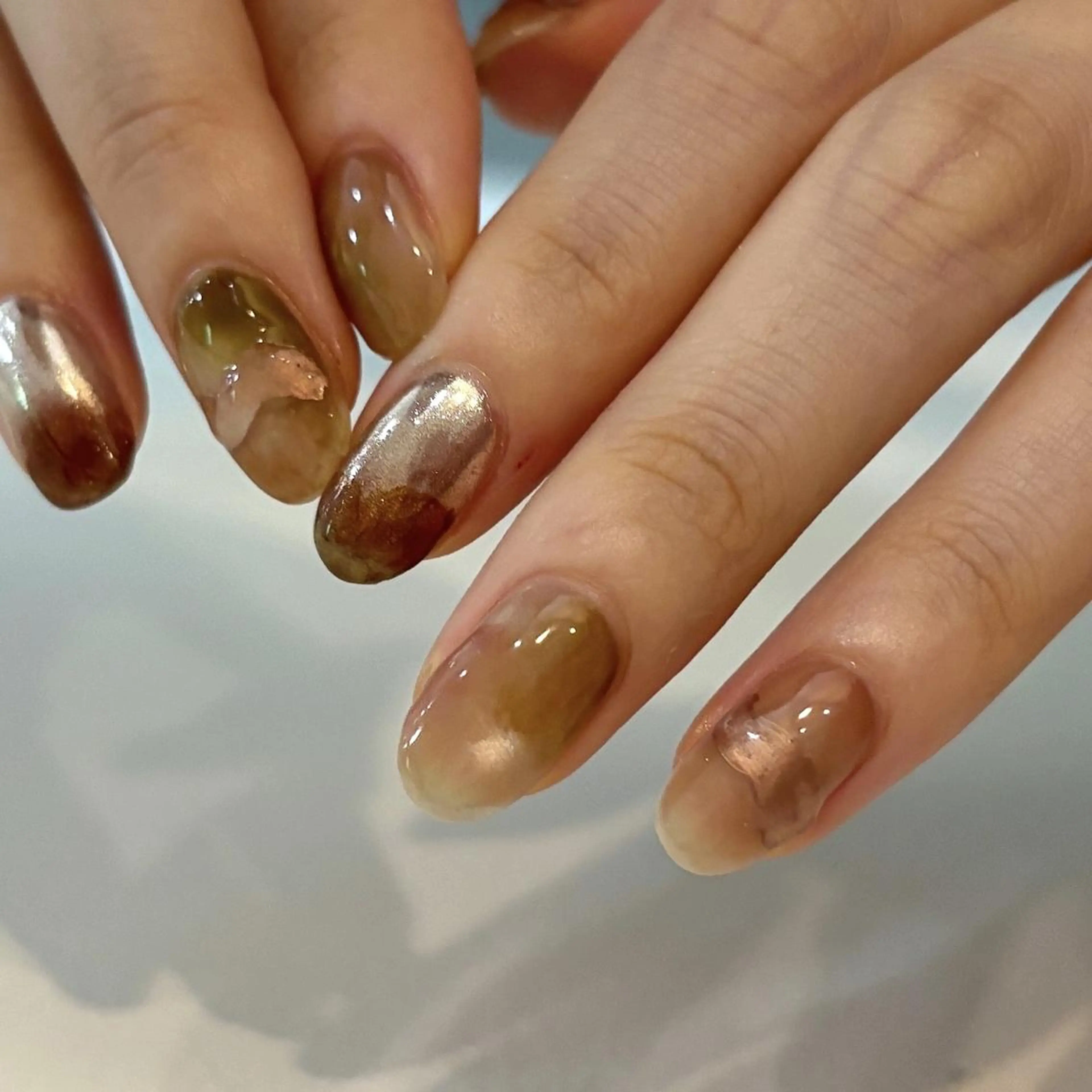 ネイル ニュアンスネイル Face&Nail NANAのネイルデザイン
