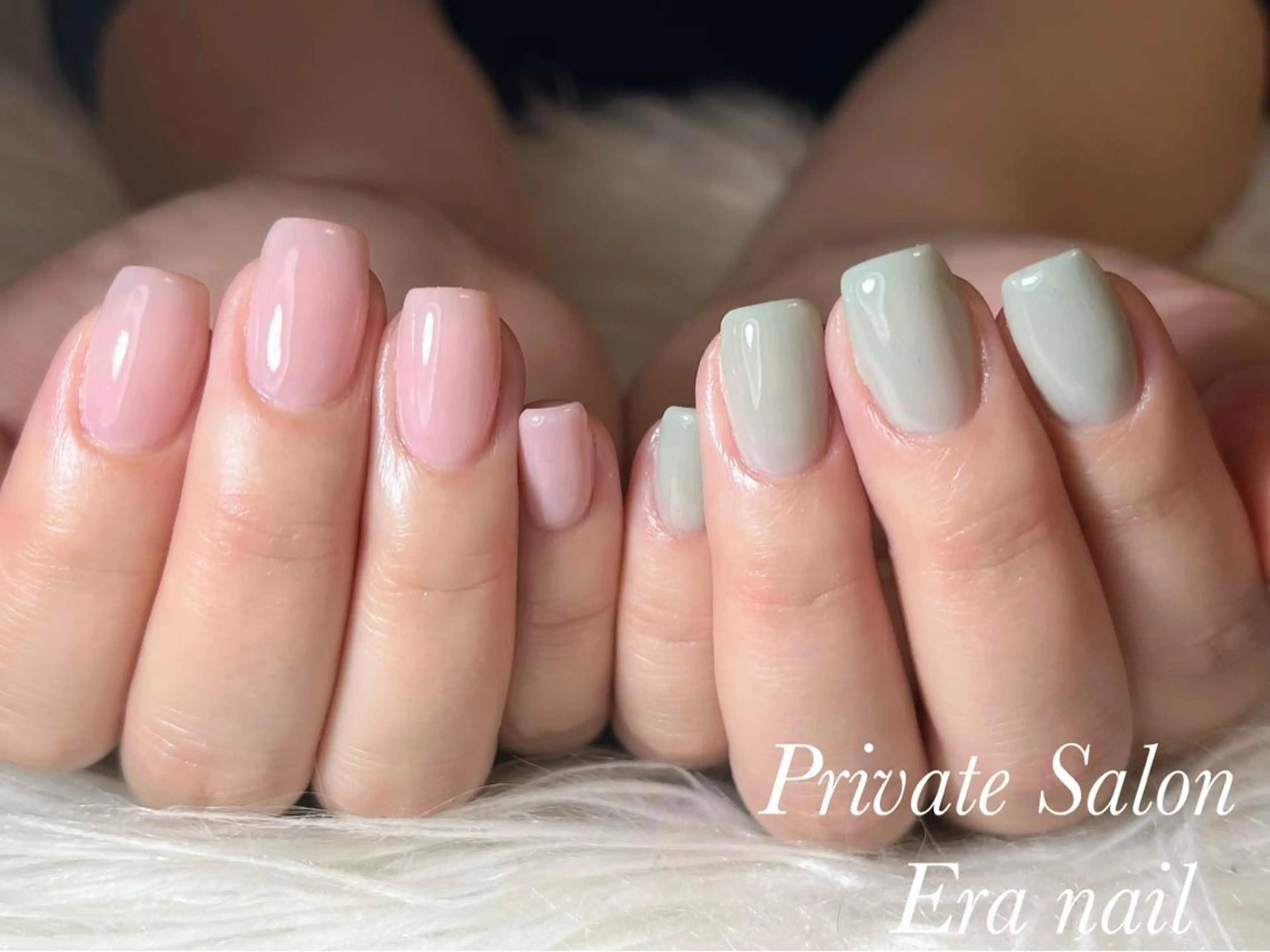 ネイル ワンカラーネイル ハンドネイル Era nailのネイルデザイン