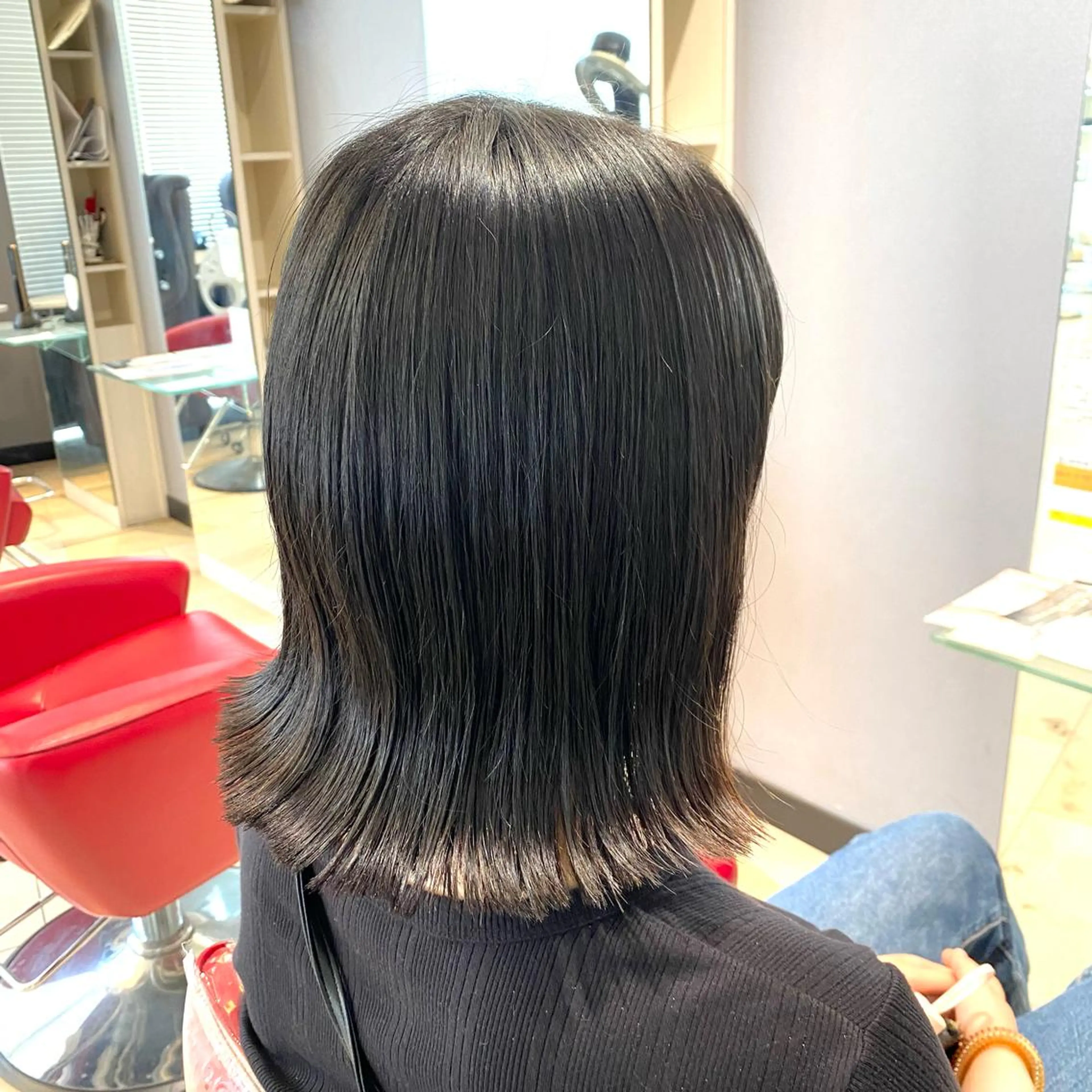 ショート 外ハネヘア 牧 ゆりか𓋈のヘアスタイル