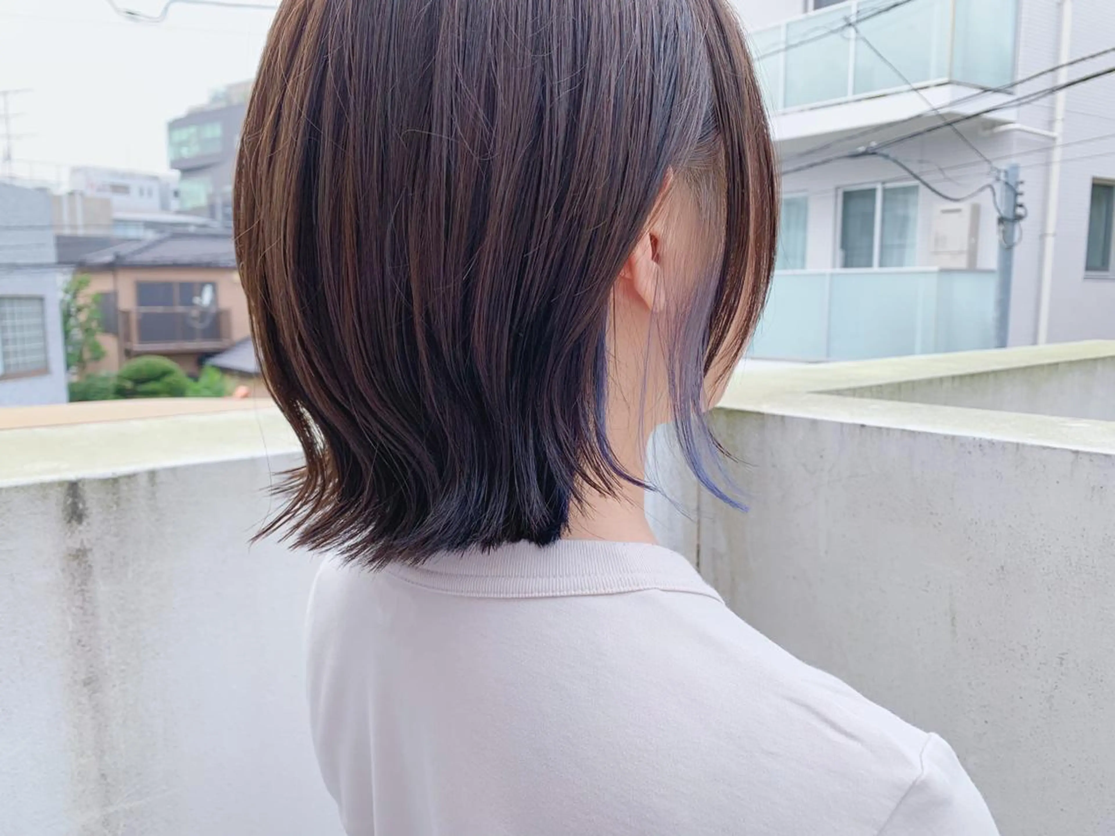 ショート カラー タカハシ ハヤトのヘアスタイル