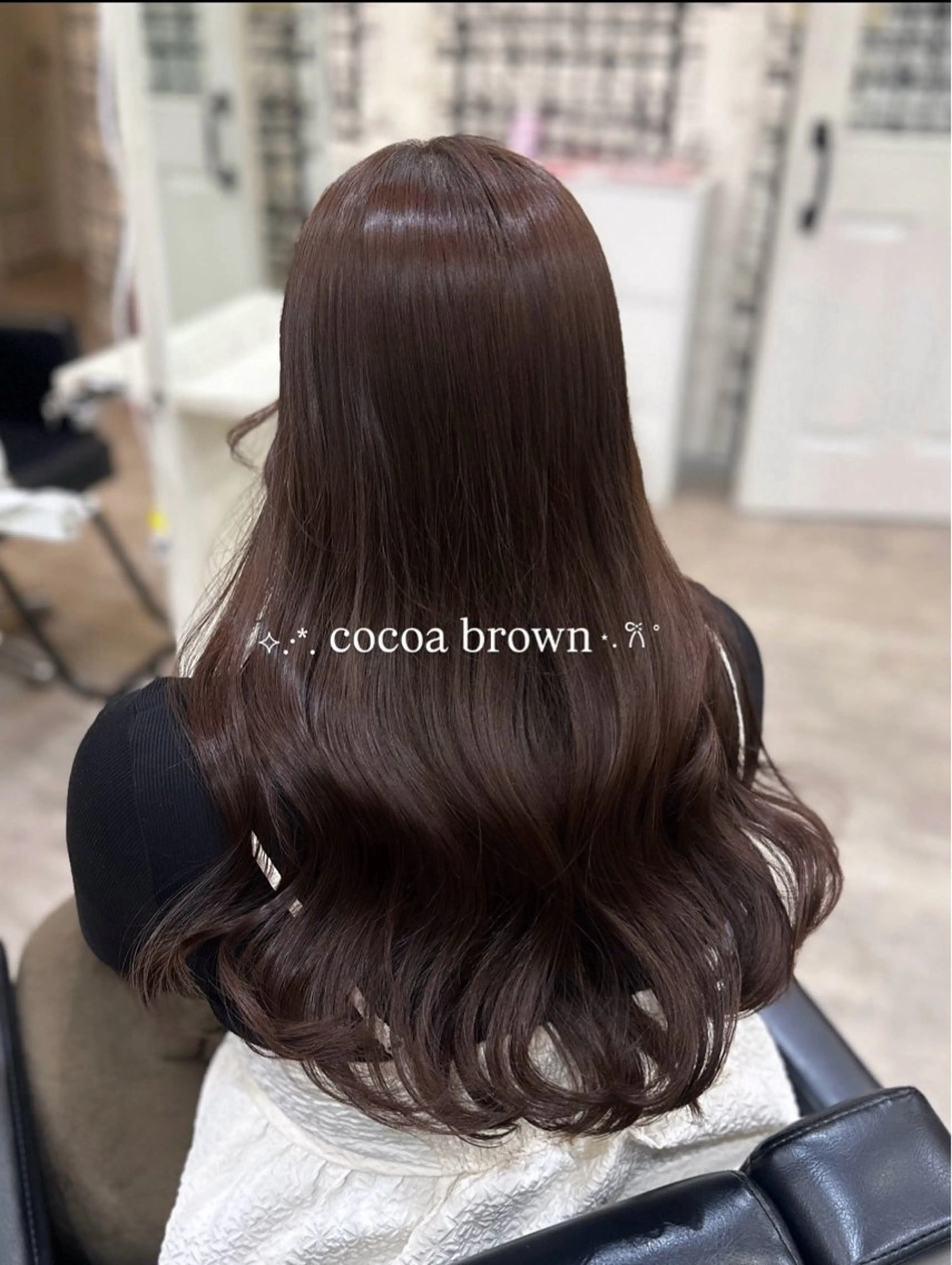 ロング カラー カット ヘアカラー パーマ 縮毛矯正 トリートメント ヘッドスパ ヘアセット 暖色系/ブリーチ/ 豊橋/ノア𝜗𝜚のヘアスタイル