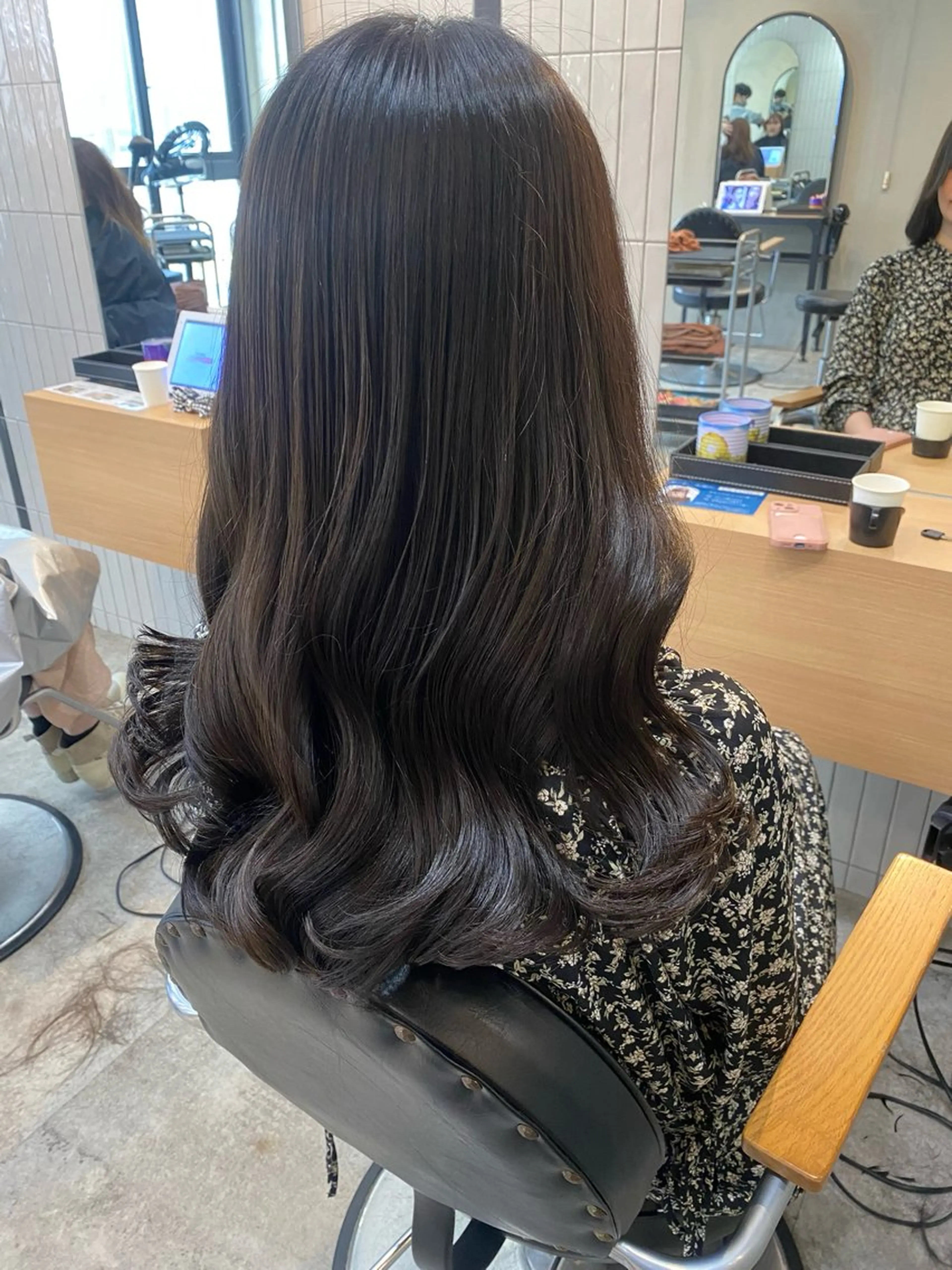 【ミニモ限定】✨似合わせデザインカット+プレミアム潤い艶カラー+ベースTR✨の写真