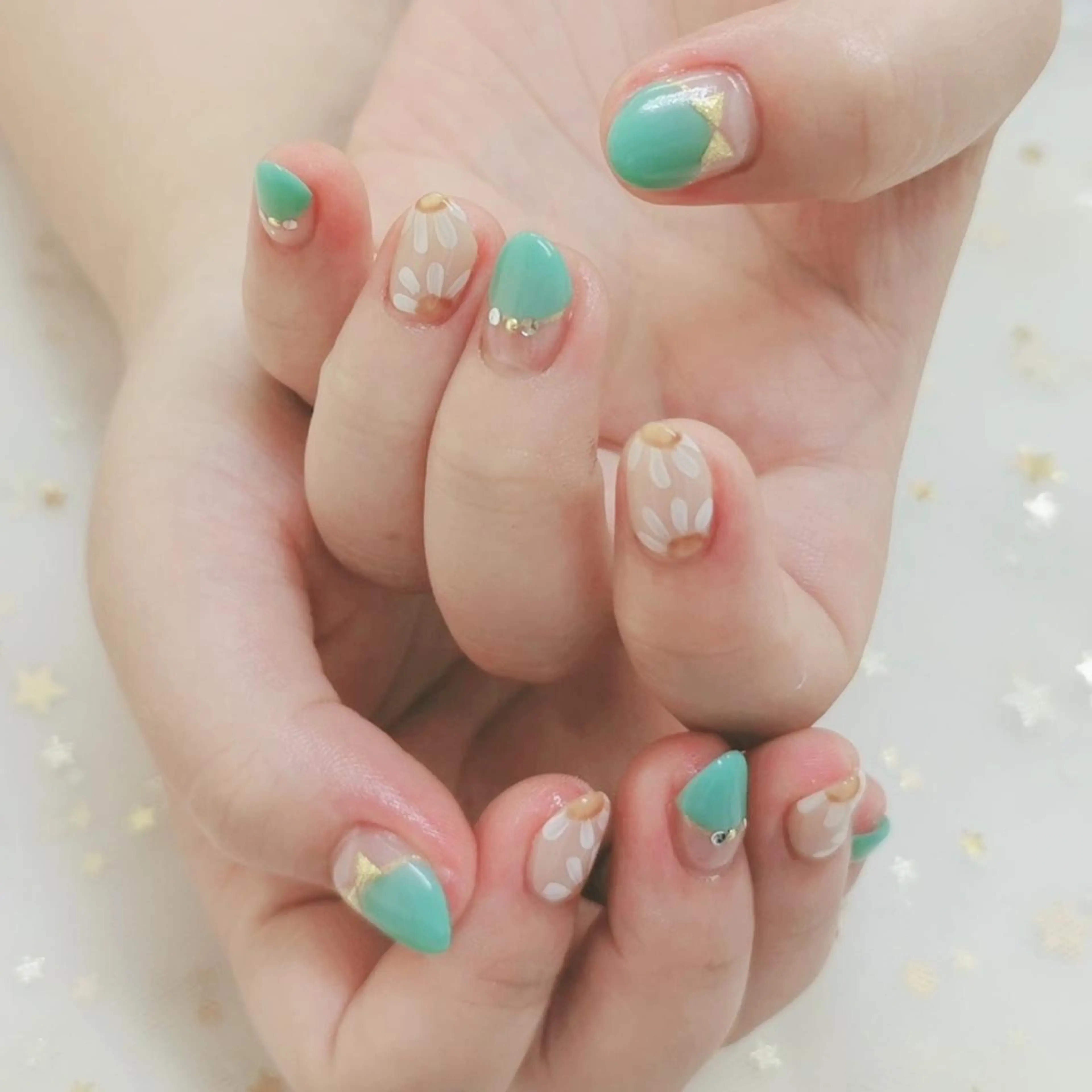 ネイル ハンドネイル 上福岡 らんらんのネイルデザイン