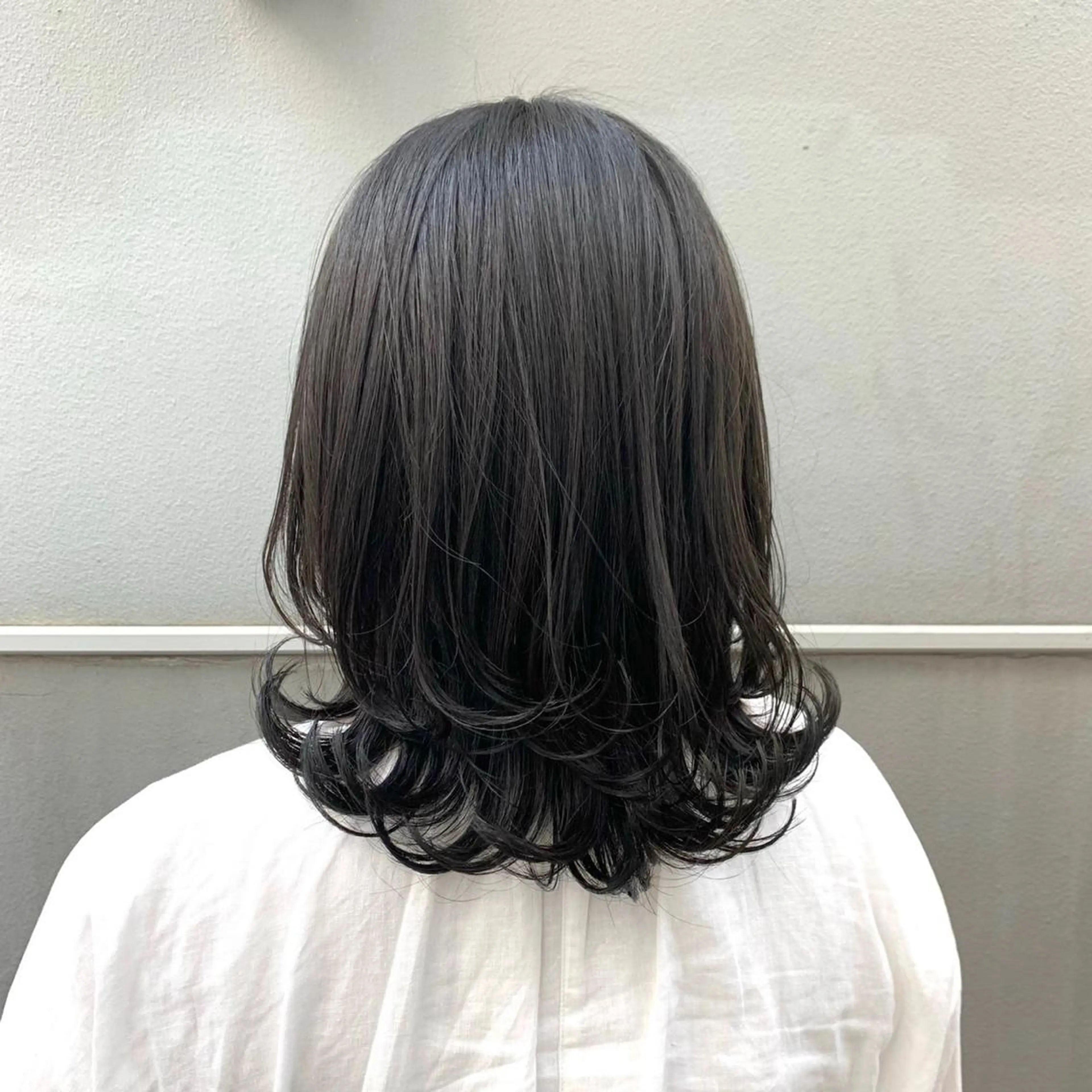 セミロング カラー 🪼ボブ/ミニボブ レイヤーボブ🪼のヘアスタイル