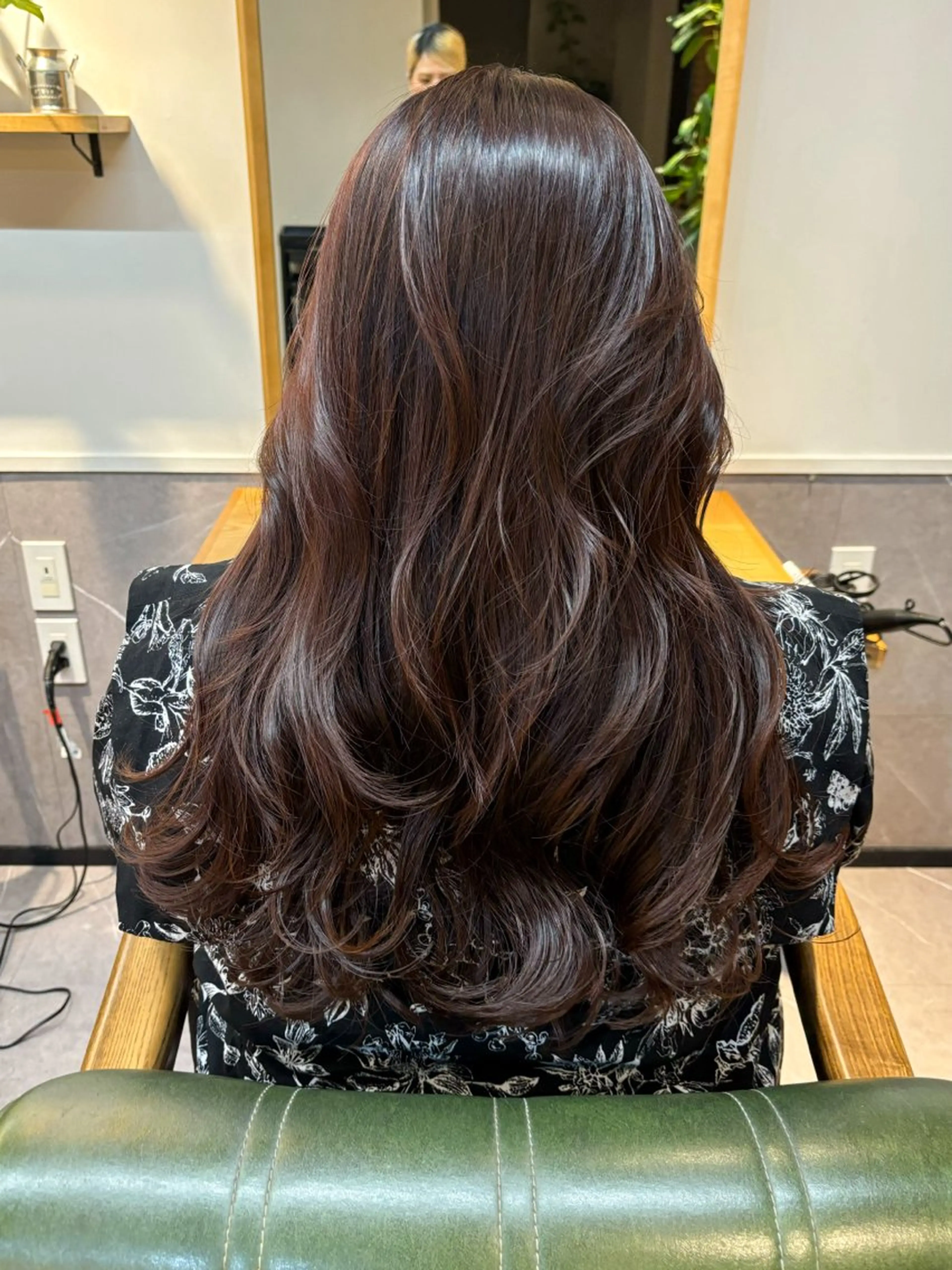 ロング カラー カット ヘアカラー トリートメント 似合わせカット/ 艶カラー/いらみなのヘアスタイル