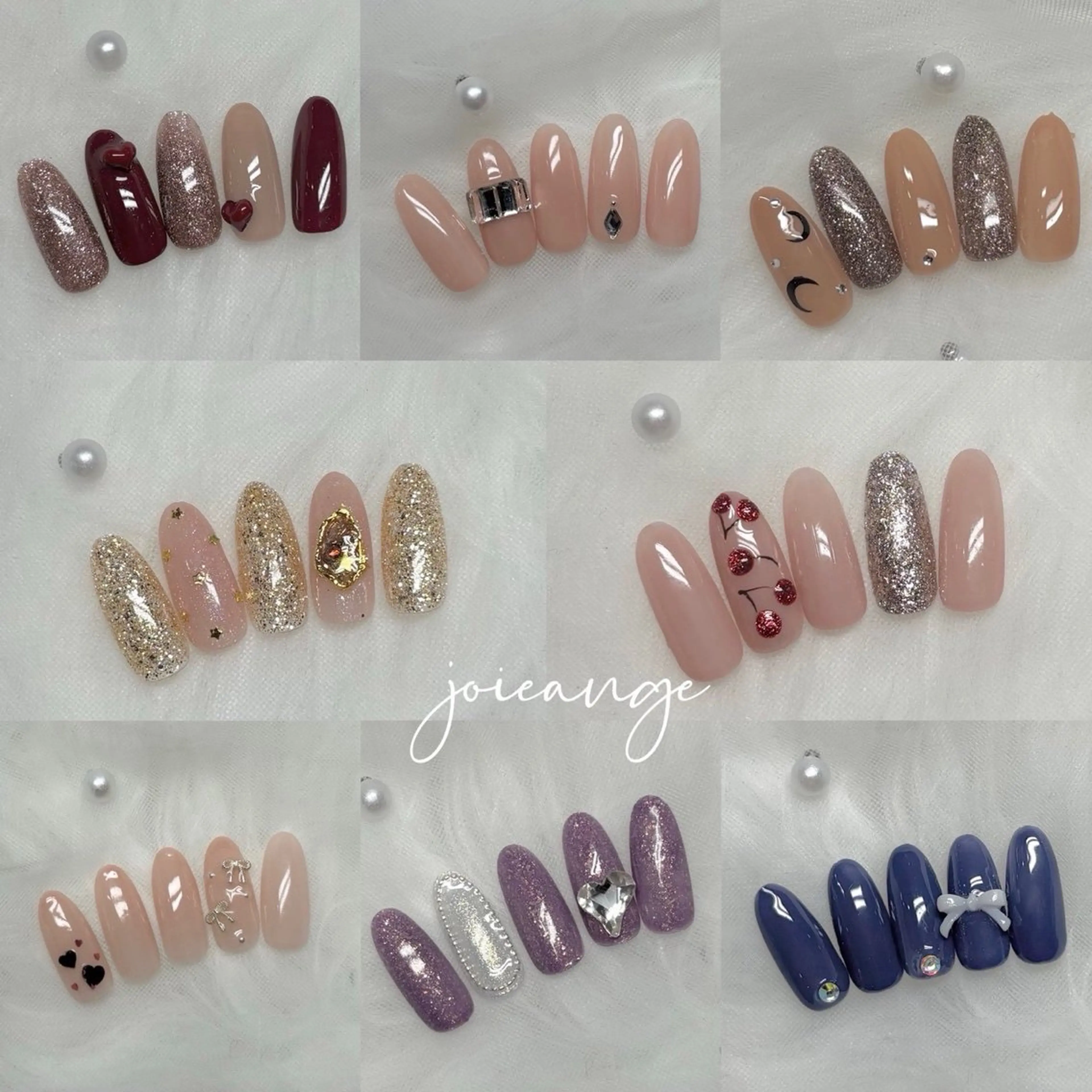 ネイル ハンドネイル joie ange ひめののネイルデザイン