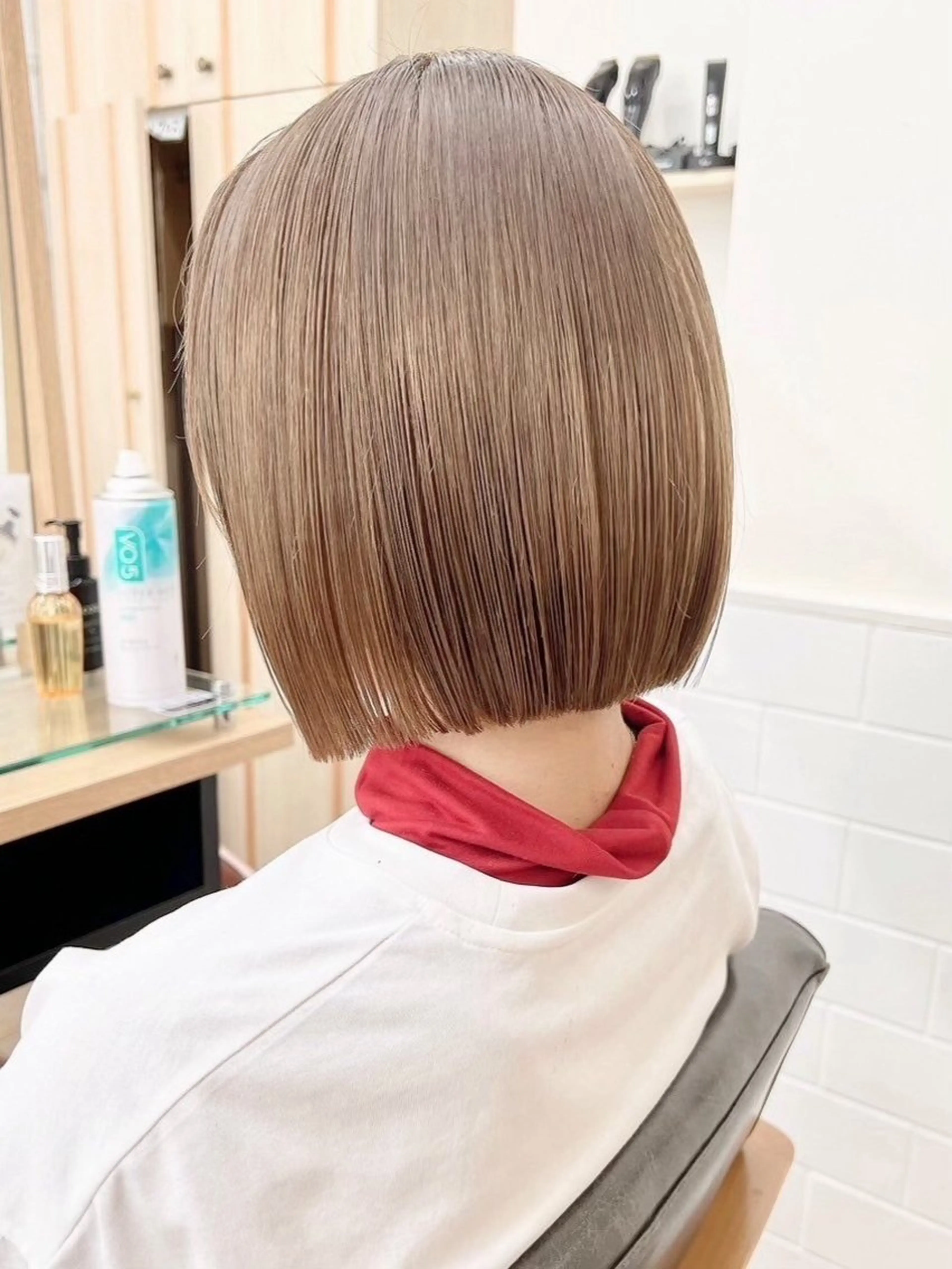 カラー カット ブリーチなしWカラー /レイヤー/セイナのヘアスタイル