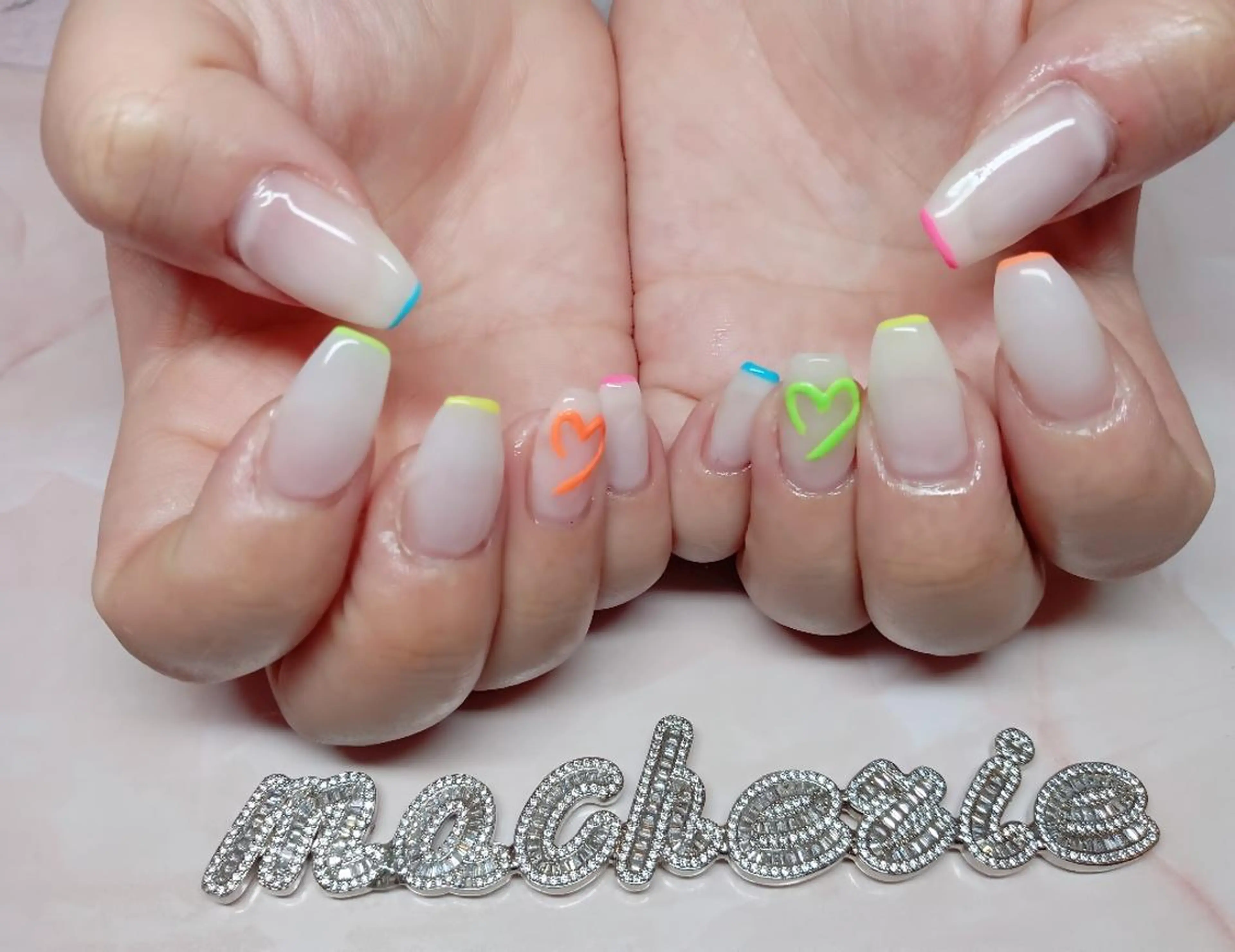 ネイル シンプルネイル ハンドネイル Nail Salon macherieのネイルデザイン