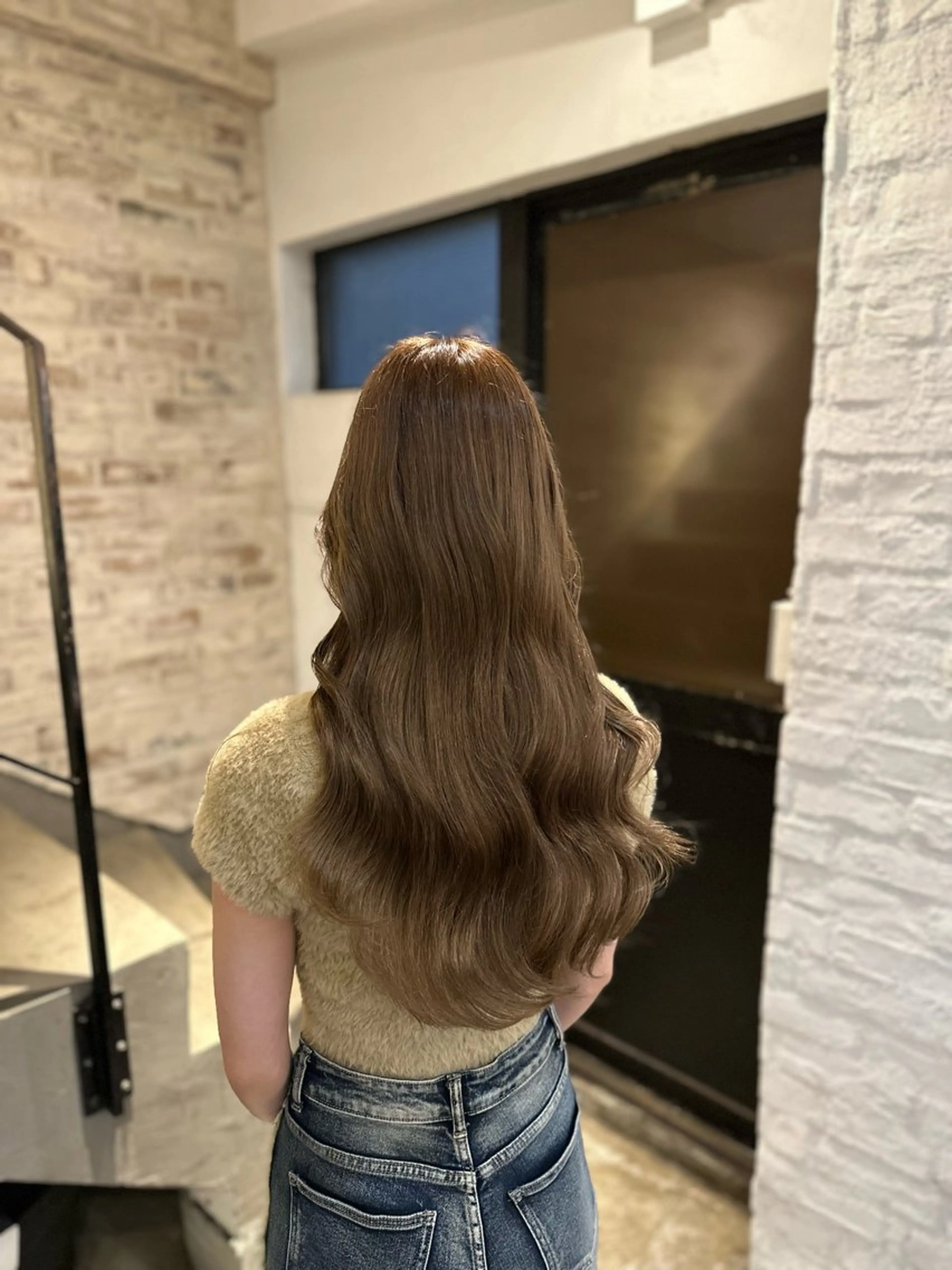 ロング ヘアカラー 秋葉原　柏木絢汰 ✨当日予約okのヘアスタイル