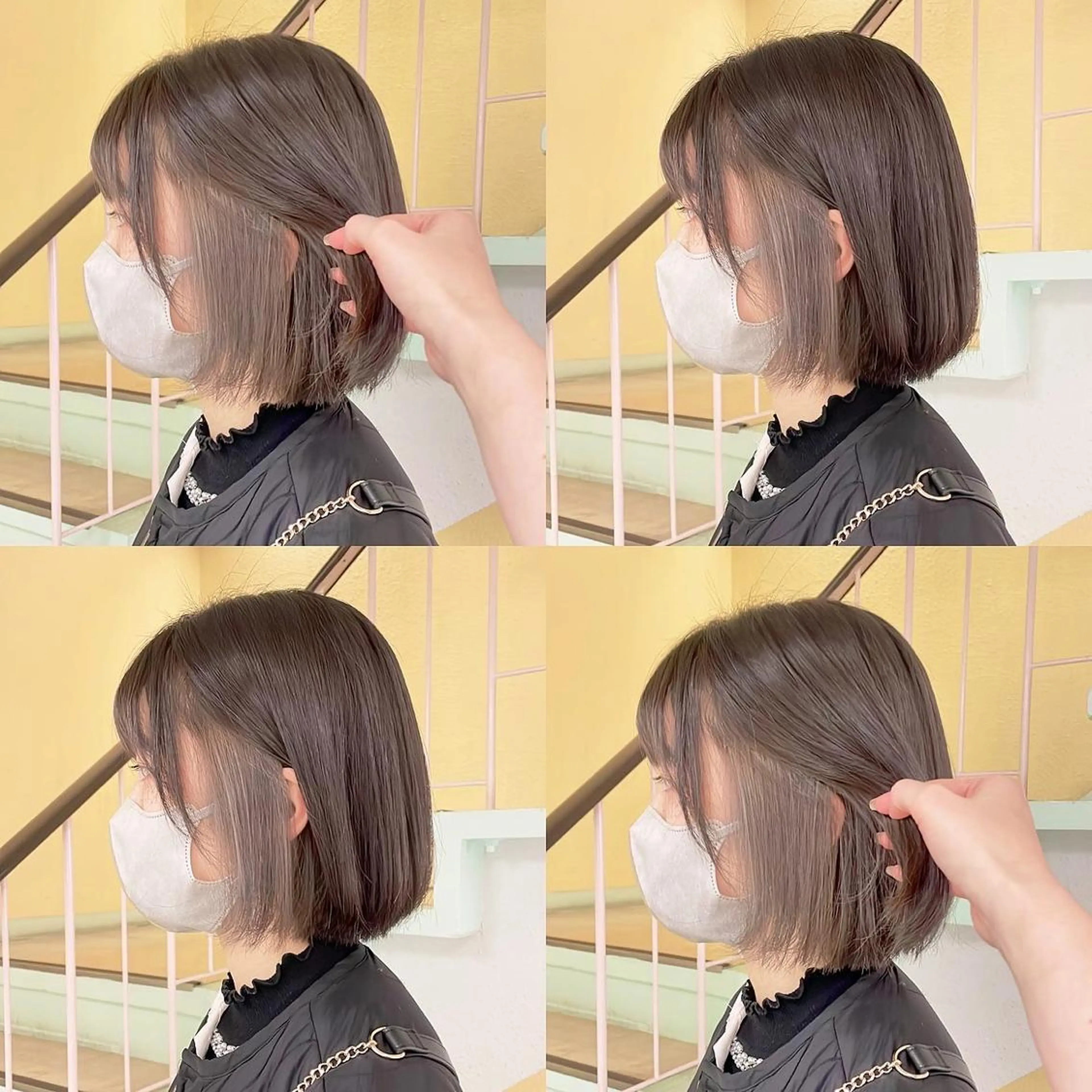 カラー ヘアカラー トリートメント 渋谷:インナーカラー ／🍒エリカ🍒のヘアスタイル