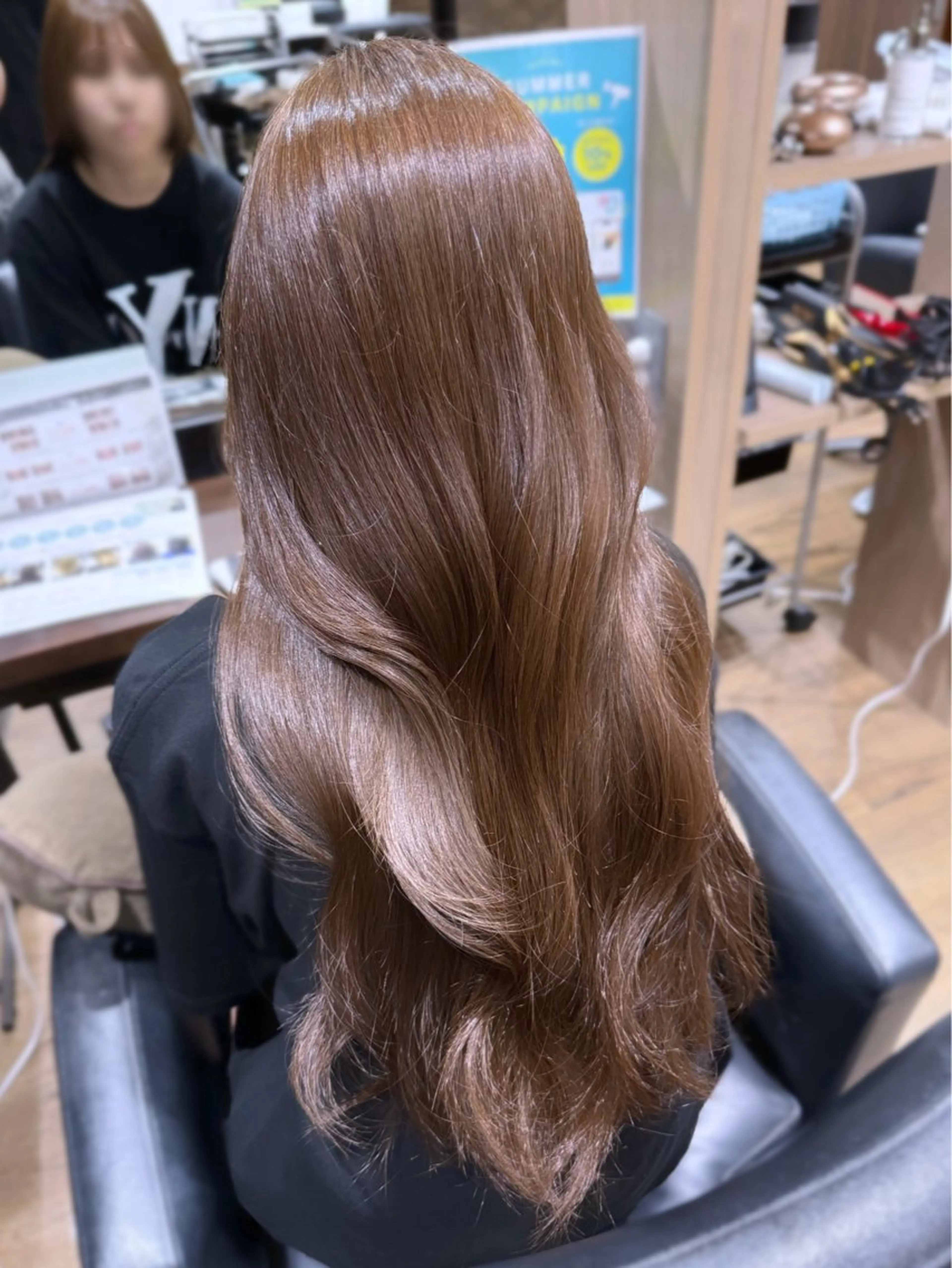 ロング 石井 陽海のヘアスタイル