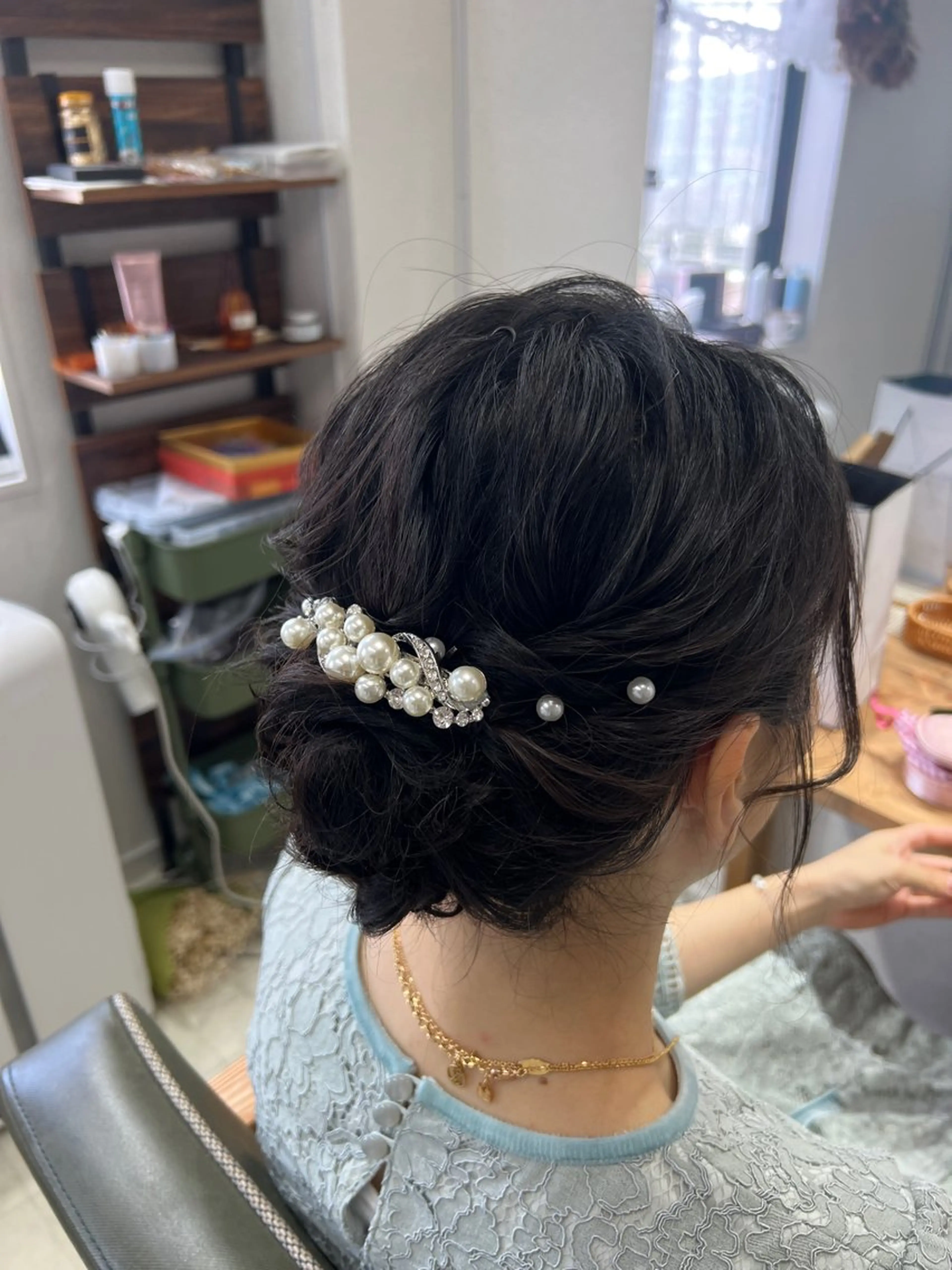 ミディアム ヘアアレンジ 山室 敬義のヘアスタイル