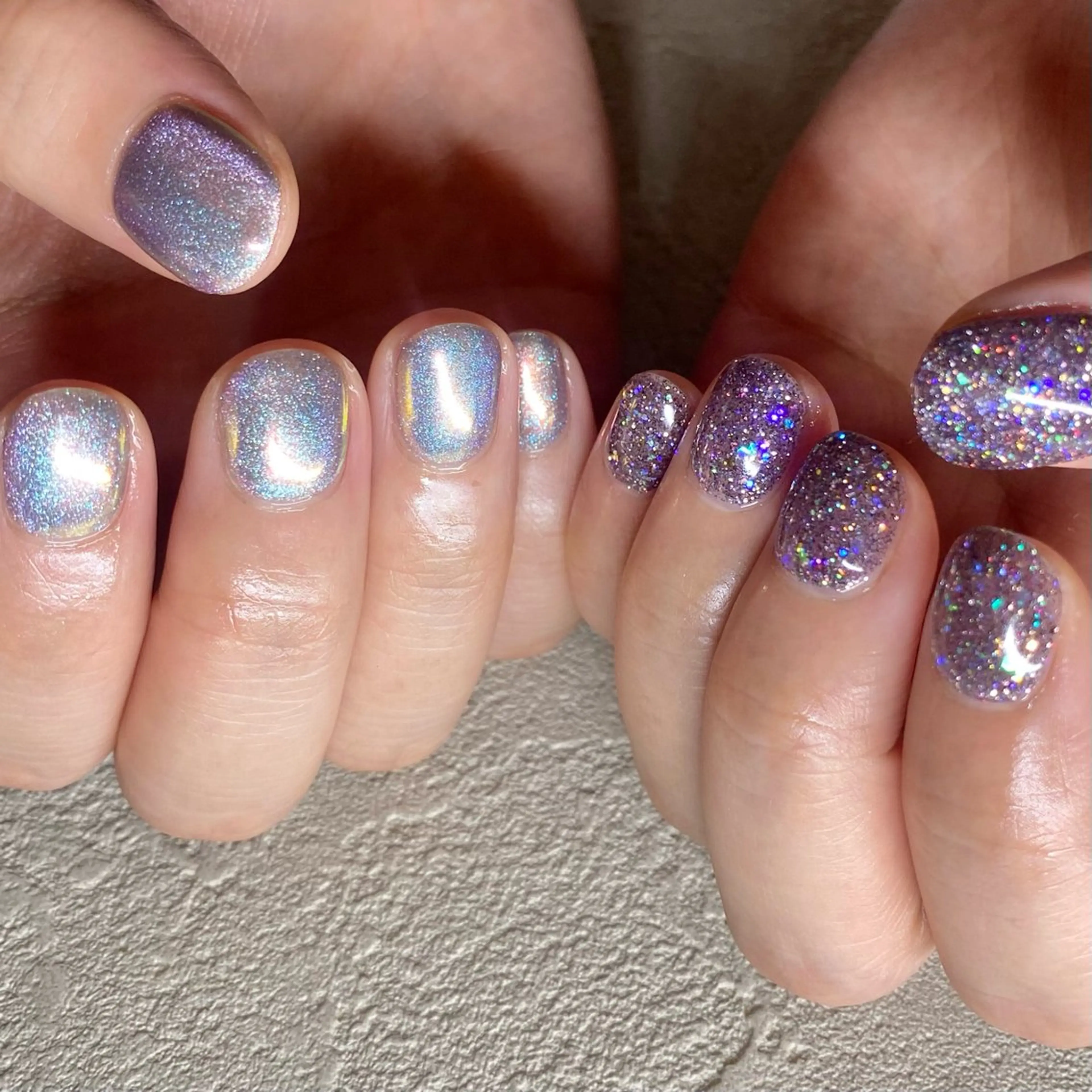 ネイル アートネイル ニュアンスネイル 冬ネイル ハンドネイル 山田 貴子のネイルデザイン