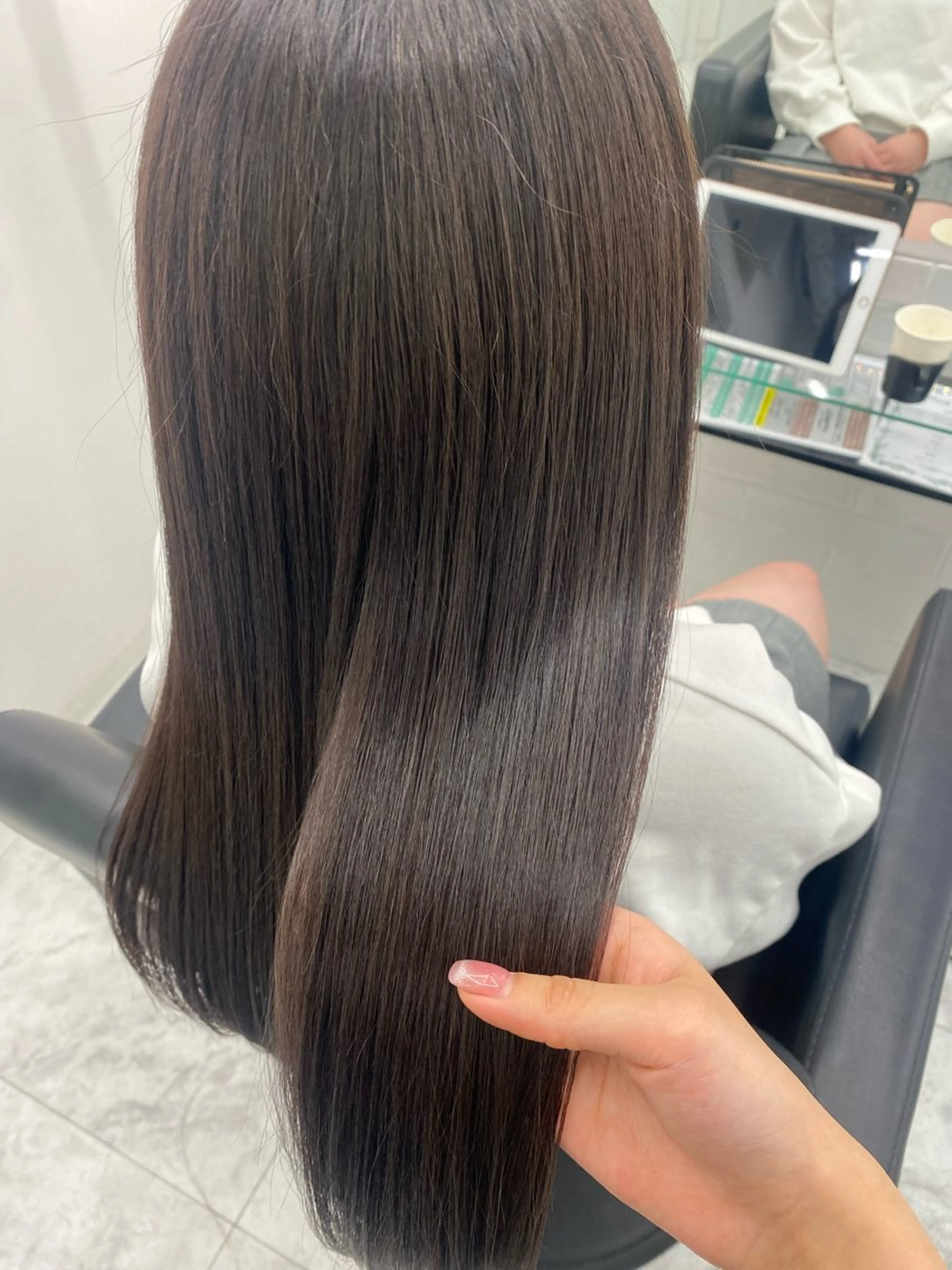 ロング カット ヘアカラー トリートメント 髪質改善サロン🫧 セキチサトのヘアスタイル