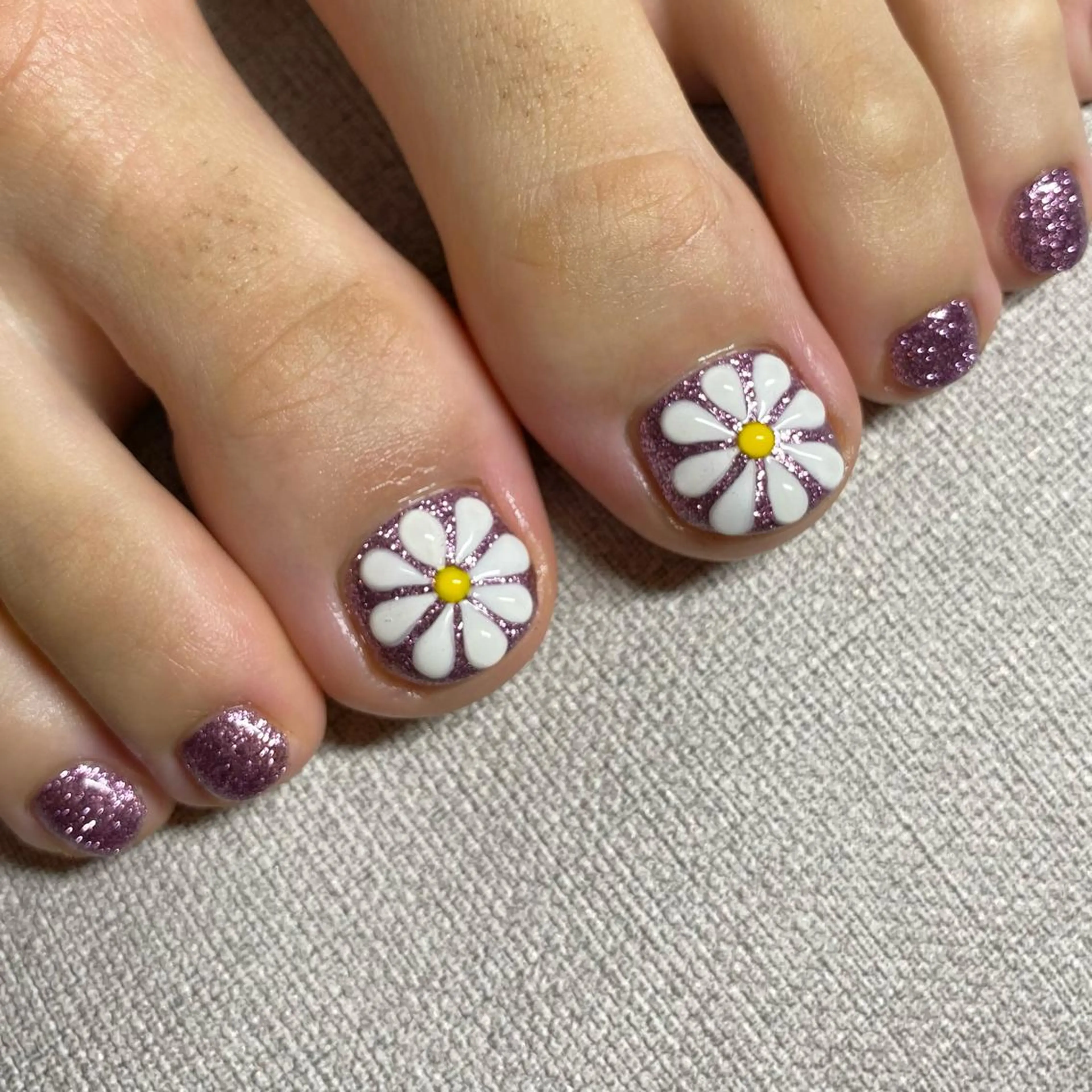 ネイル アートネイル ニュアンスネイル 冬ネイル フットネイル 山田 貴子のネイルデザイン