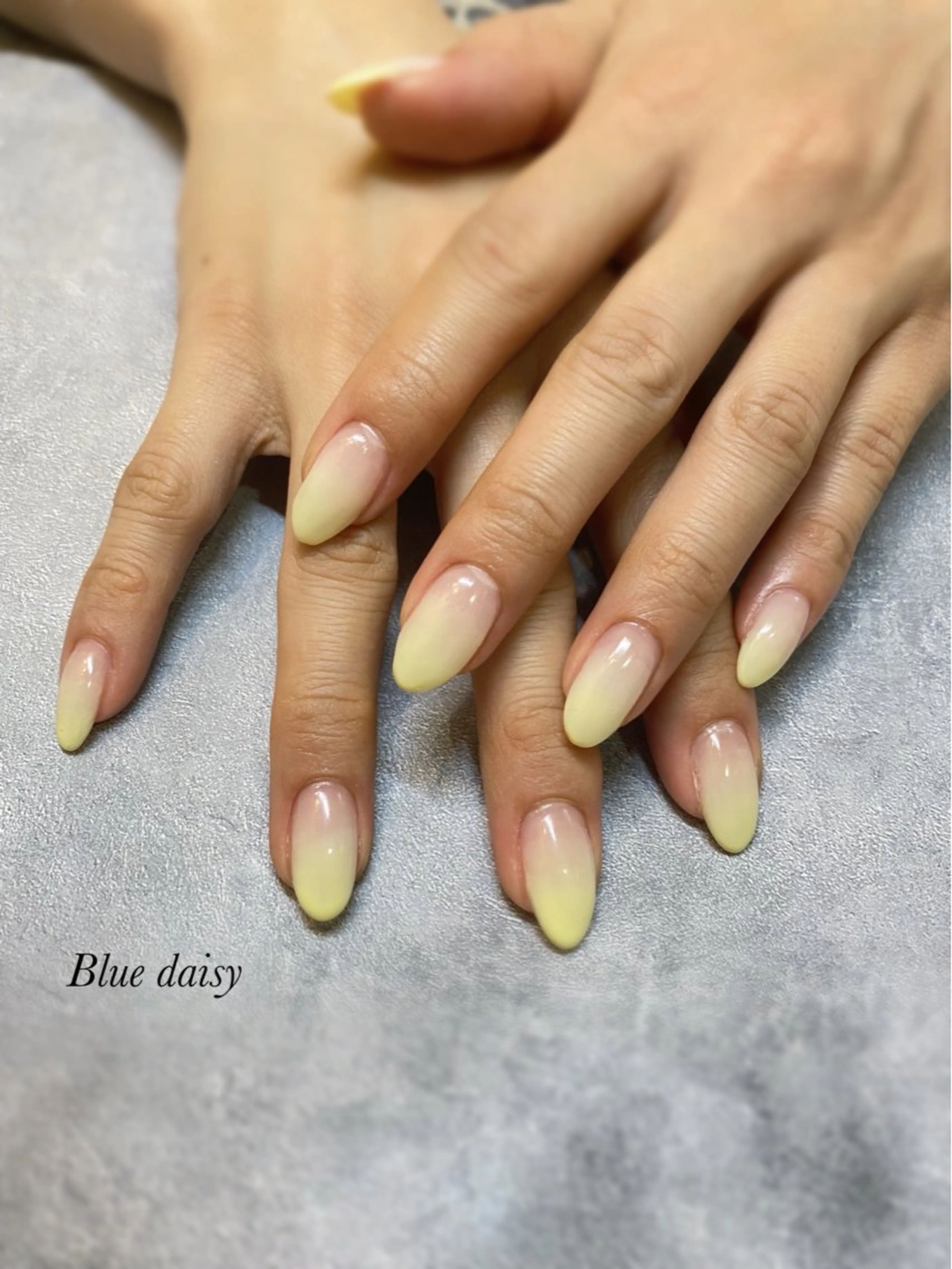 ネイル ハンドネイル Blue daisy 栄本店のネイルデザイン