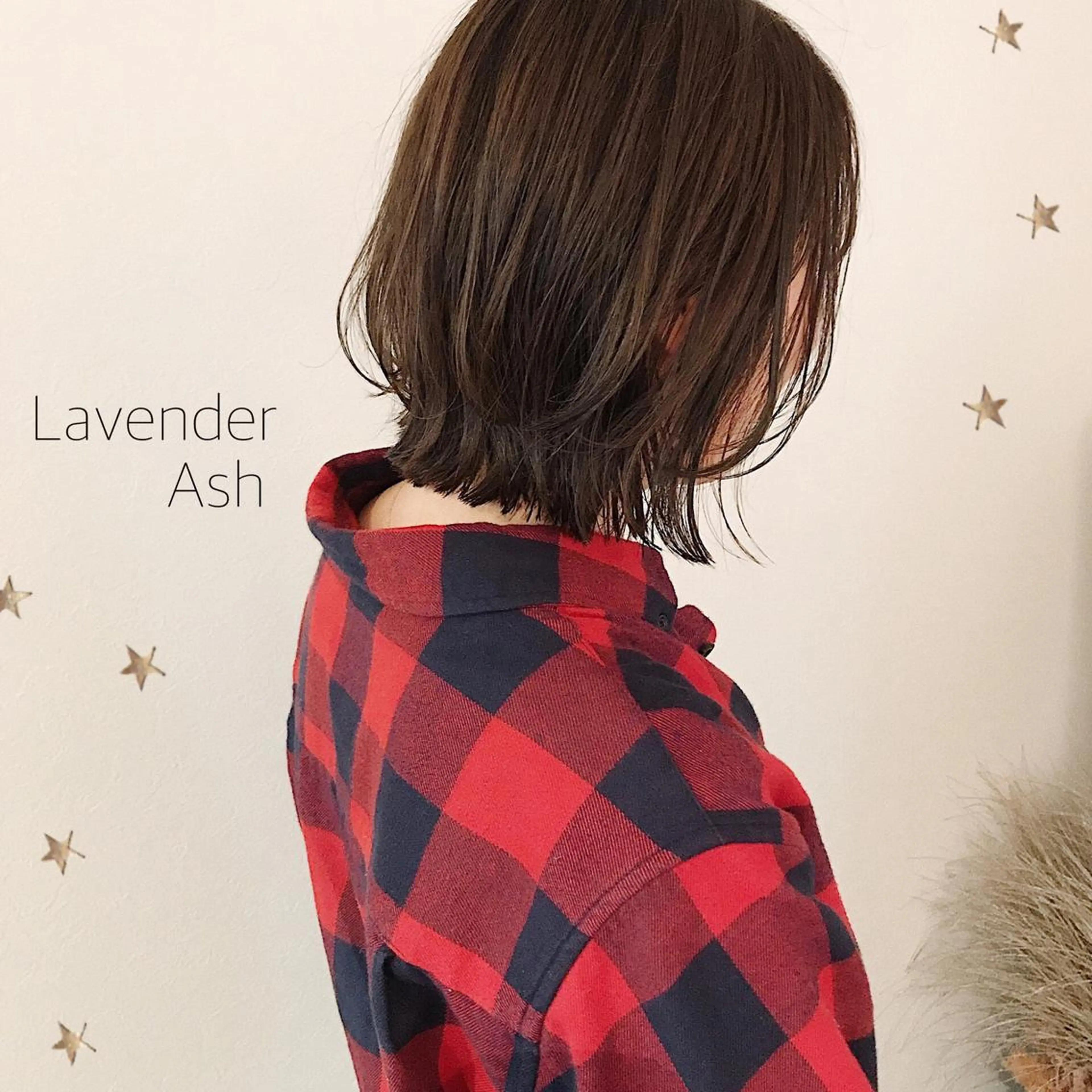 ミディアム カラー カット ヘアカラー 市川 千夏のヘアスタイル