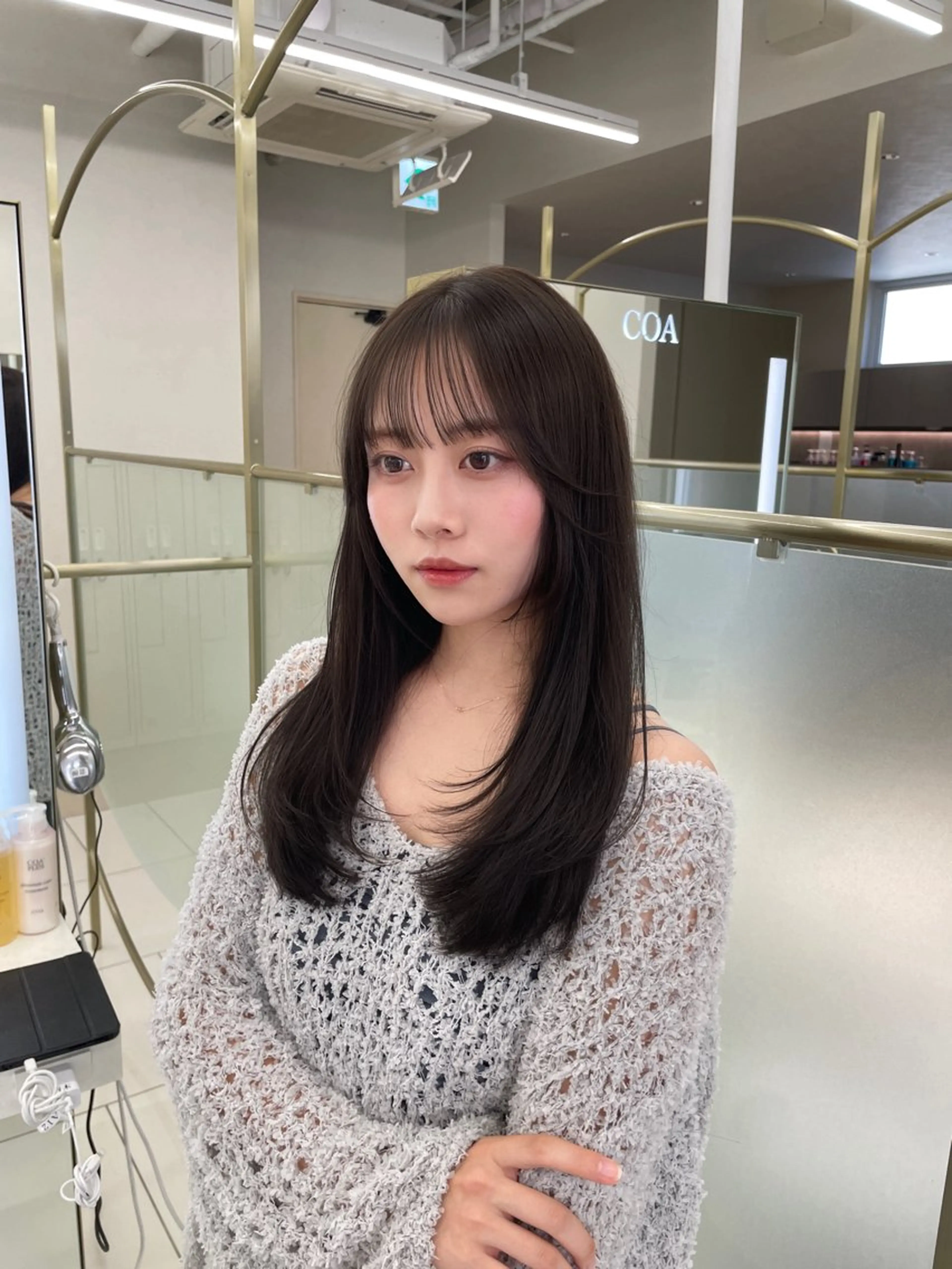 ロング 透明感カラー/銀座 🖤かりん🖤COAのヘアスタイル