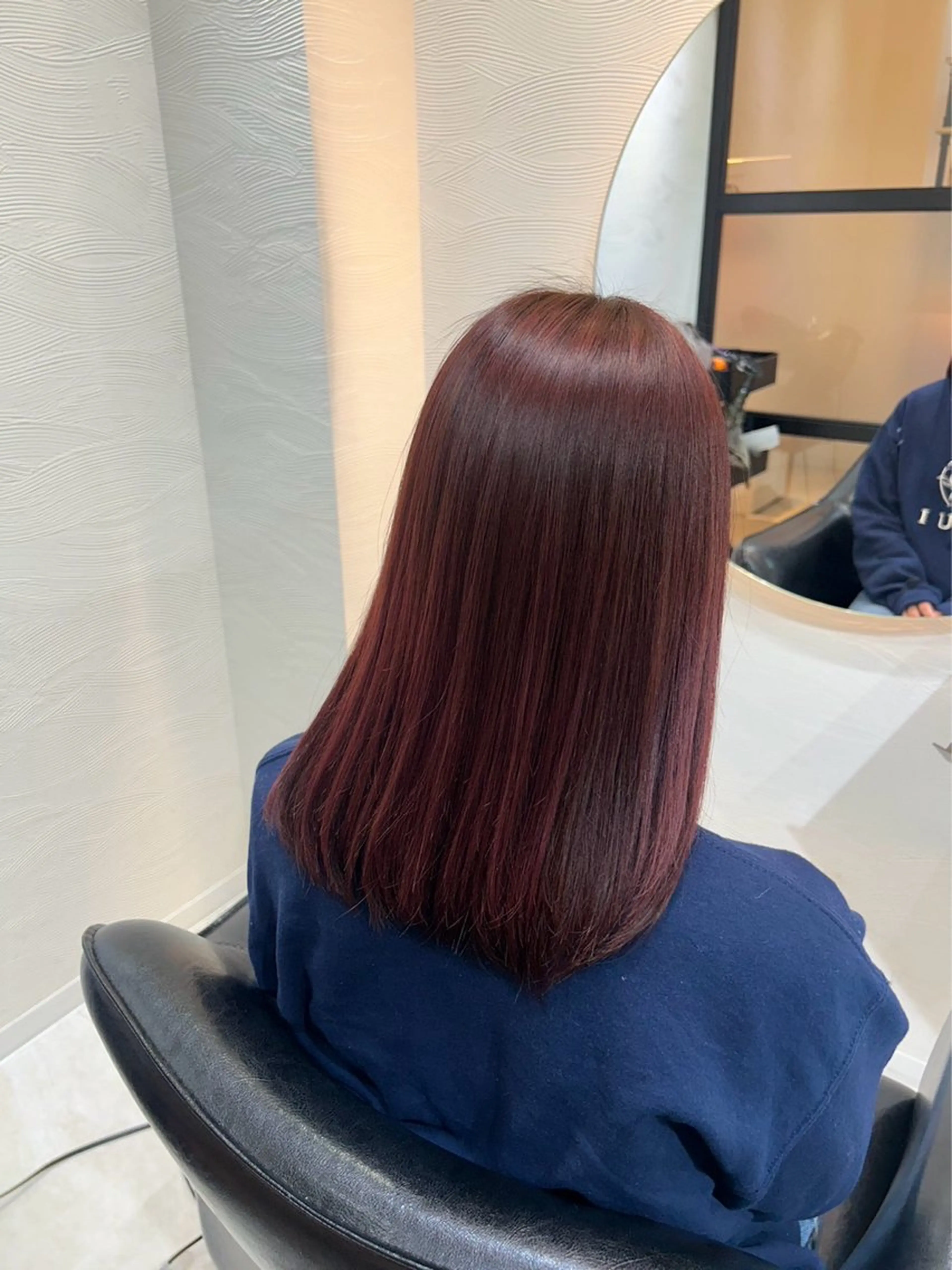 ミディアム カラー きはね 💚のヘアスタイル