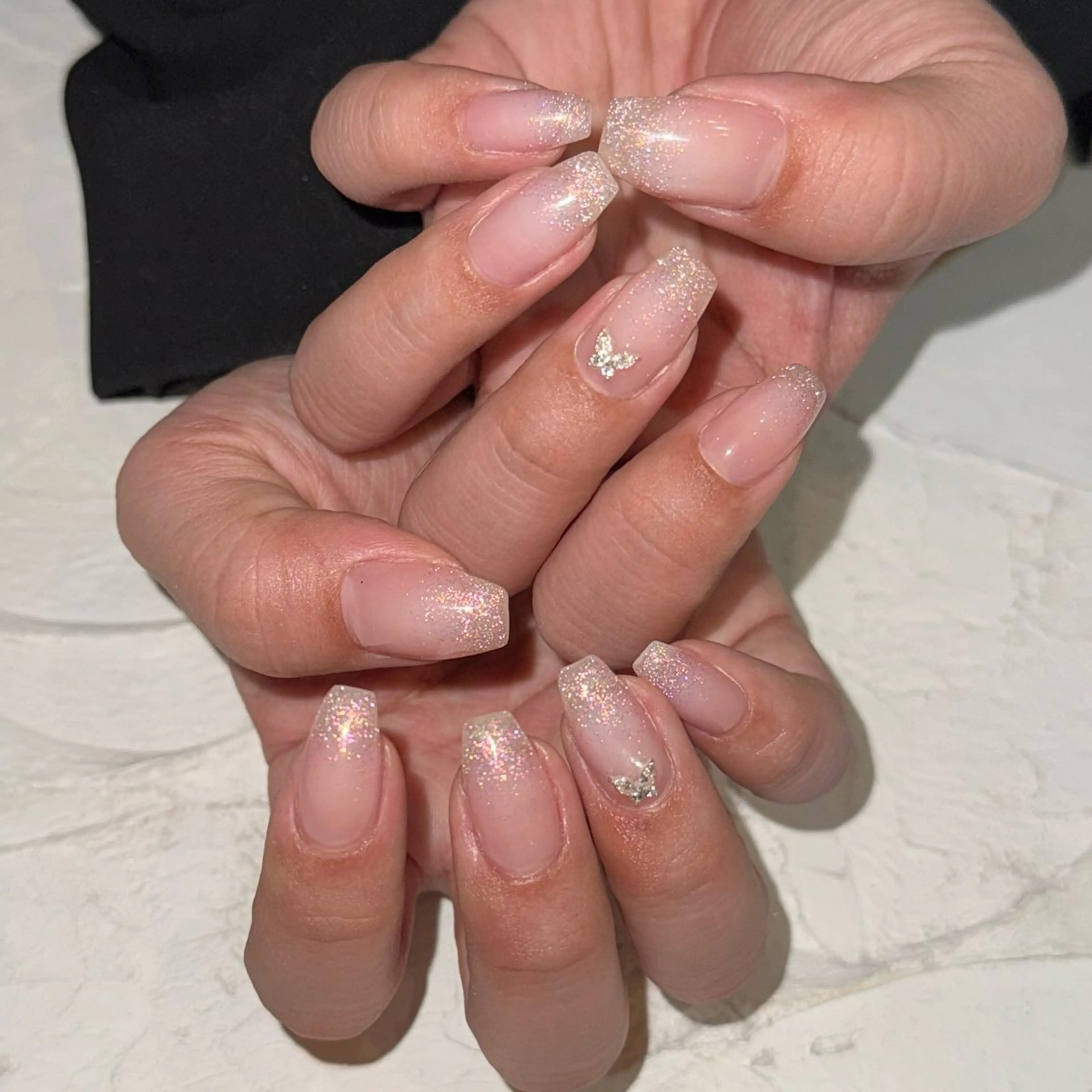 ネイル フラッシュネイル グラデーション ハンドネイル le  nail edition天神店所属・le MAIKA 天神のネイルデザイン