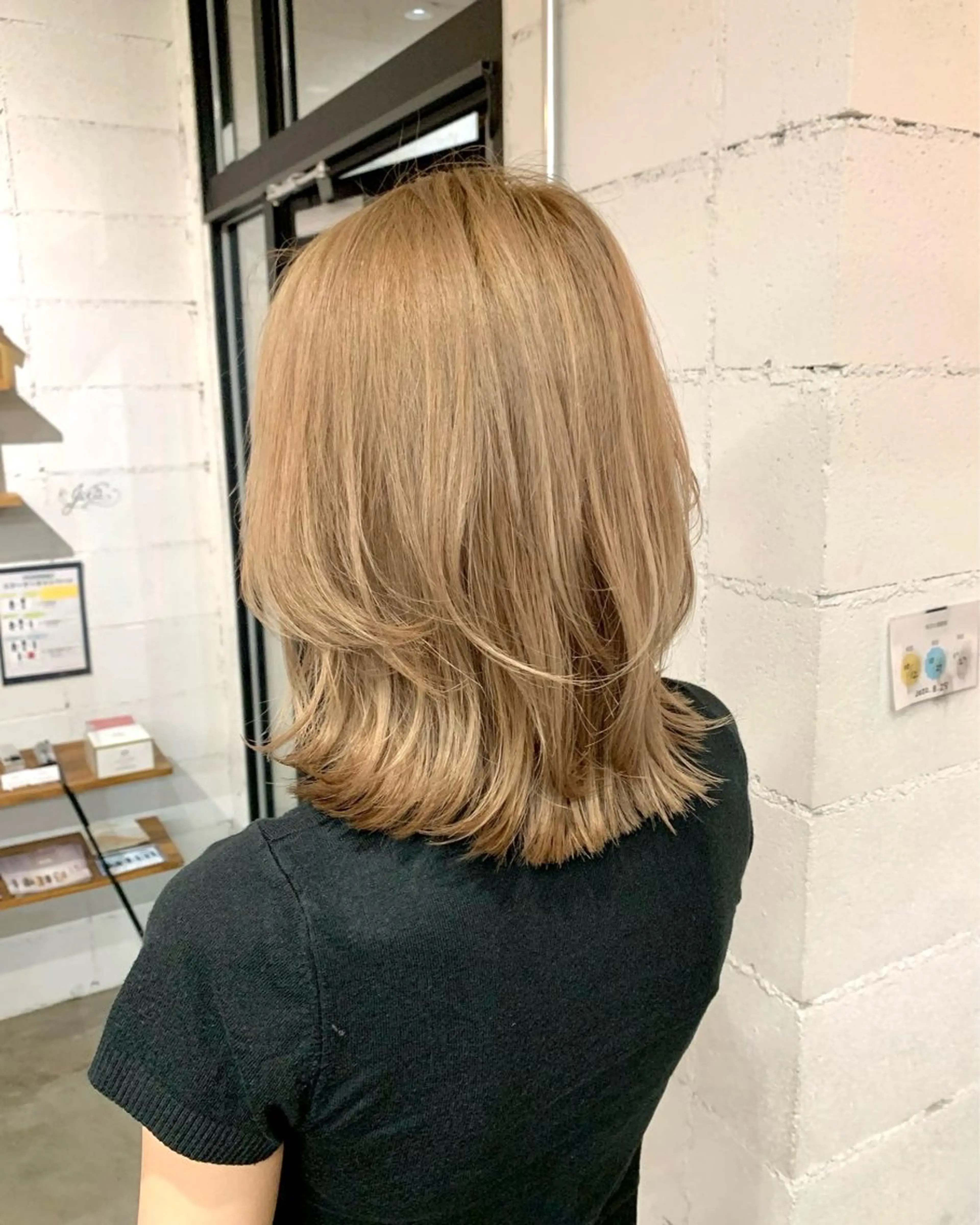 カラー 1回で綺麗になる 髪質改善 小山光のヘアスタイル