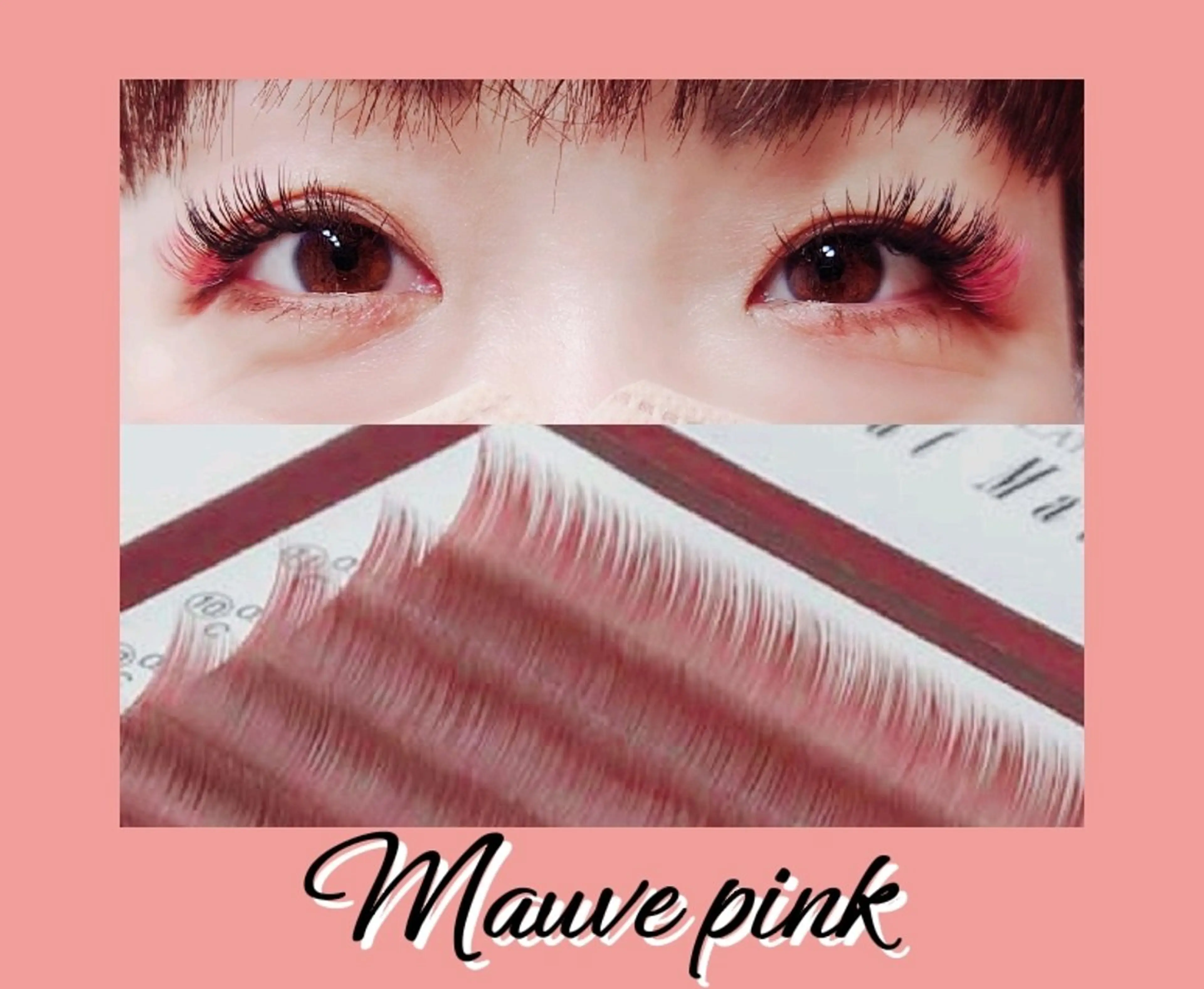 マツエク・マツパ カラーマツエク フラットラッシュ 目尻長め セクシー Vonita  Kuriharaのマツエク・マツパデザイン