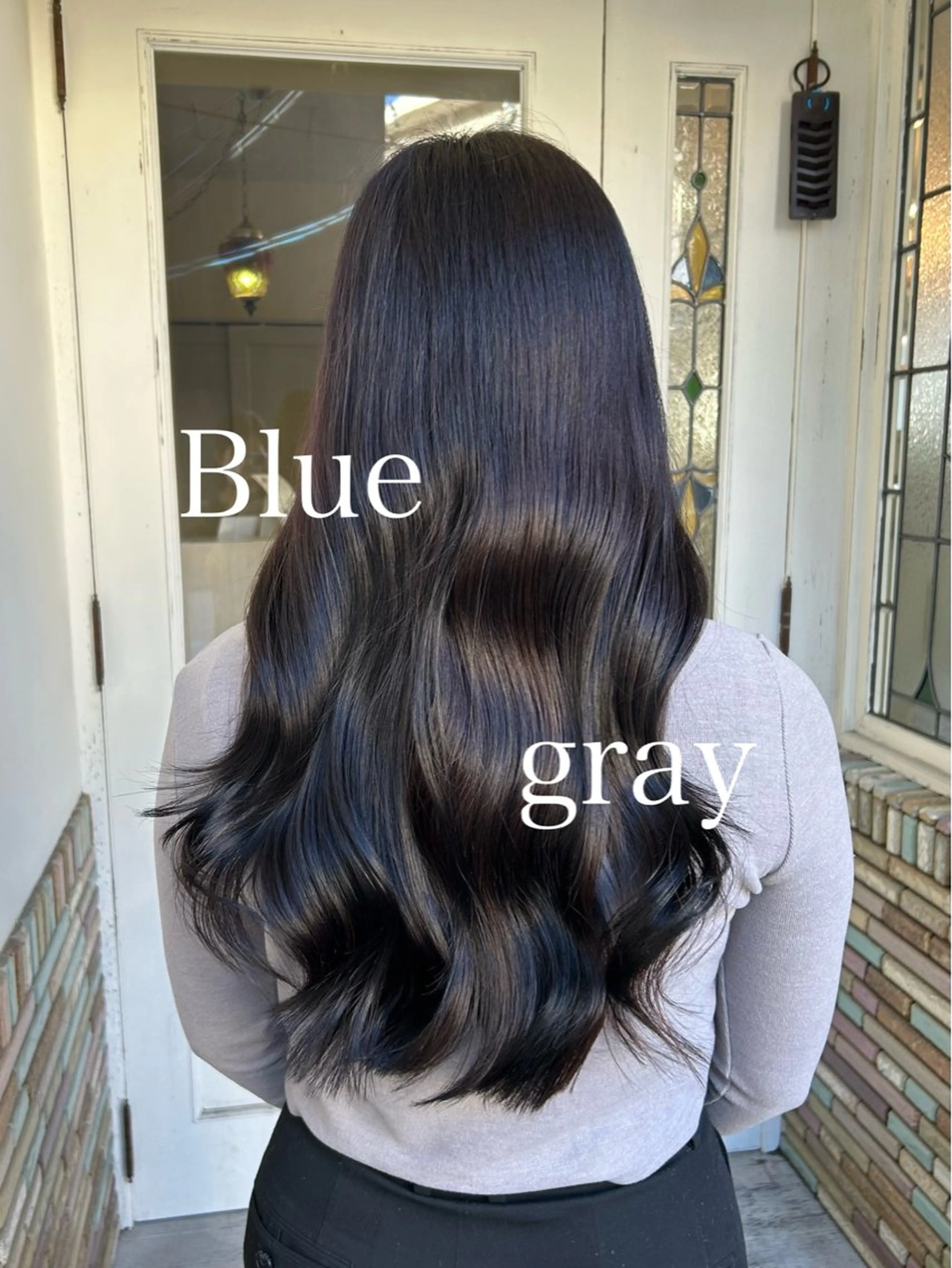 ロング カット ヘアカラー トリートメント 【艶ヘア】 どうまえのヘアスタイル