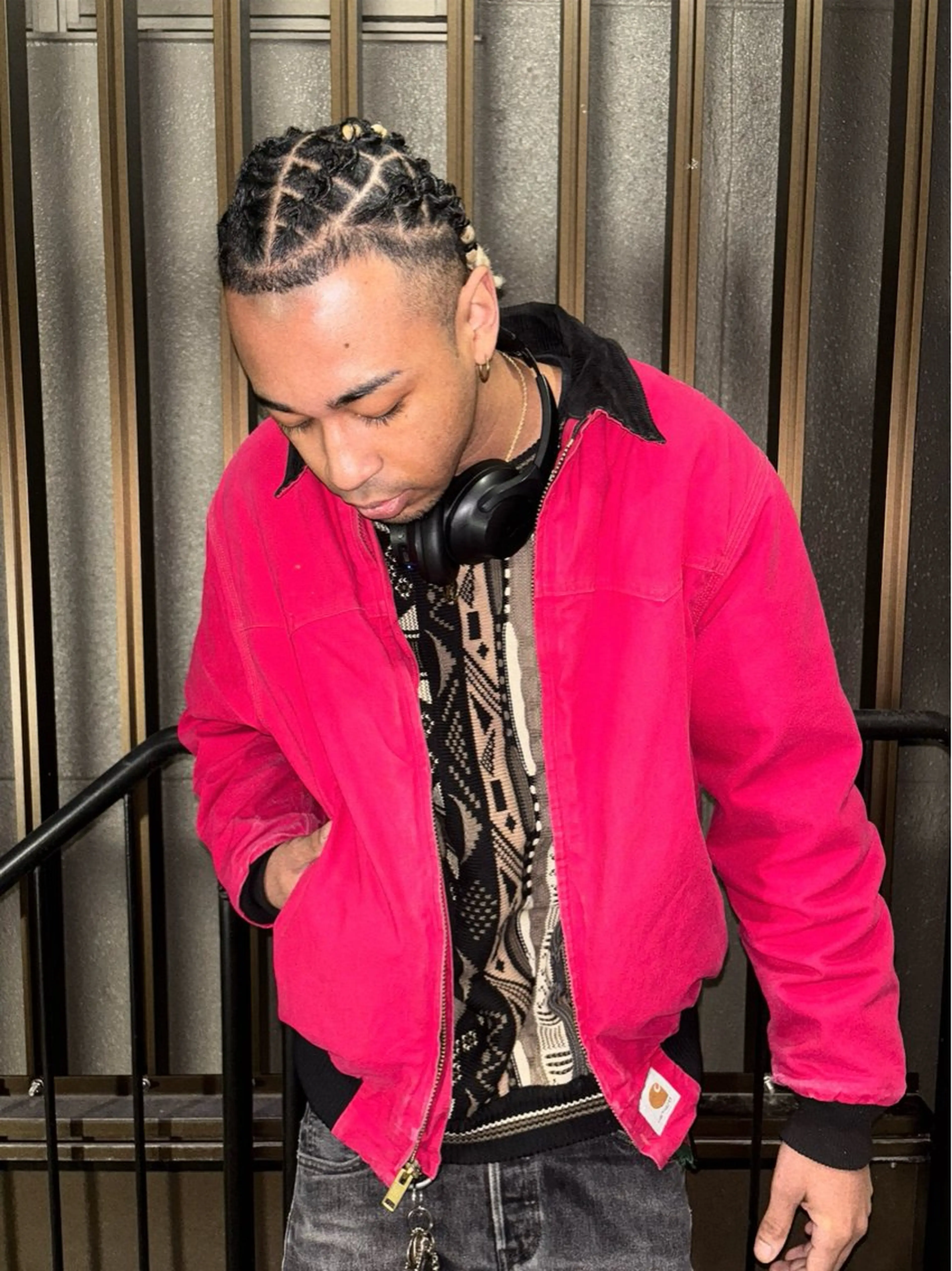 ミディアム ヘアアレンジ メンズ ヘアセット メンズ/特殊ヘア パーマ🕷️小夏貴也のヘアスタイル