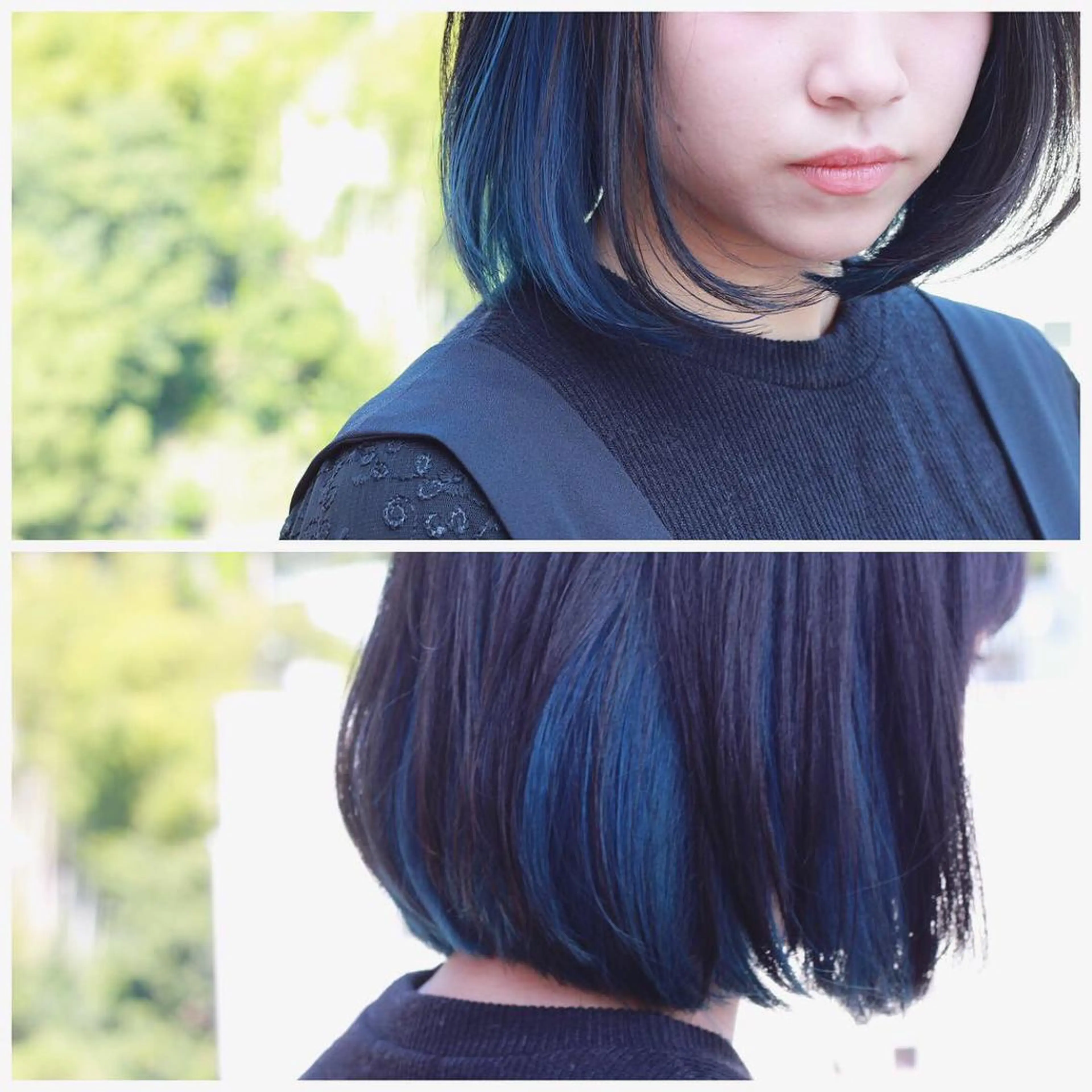 ショート カラー ブルーカラー カット Viage （ビアージュ）のヘアスタイル