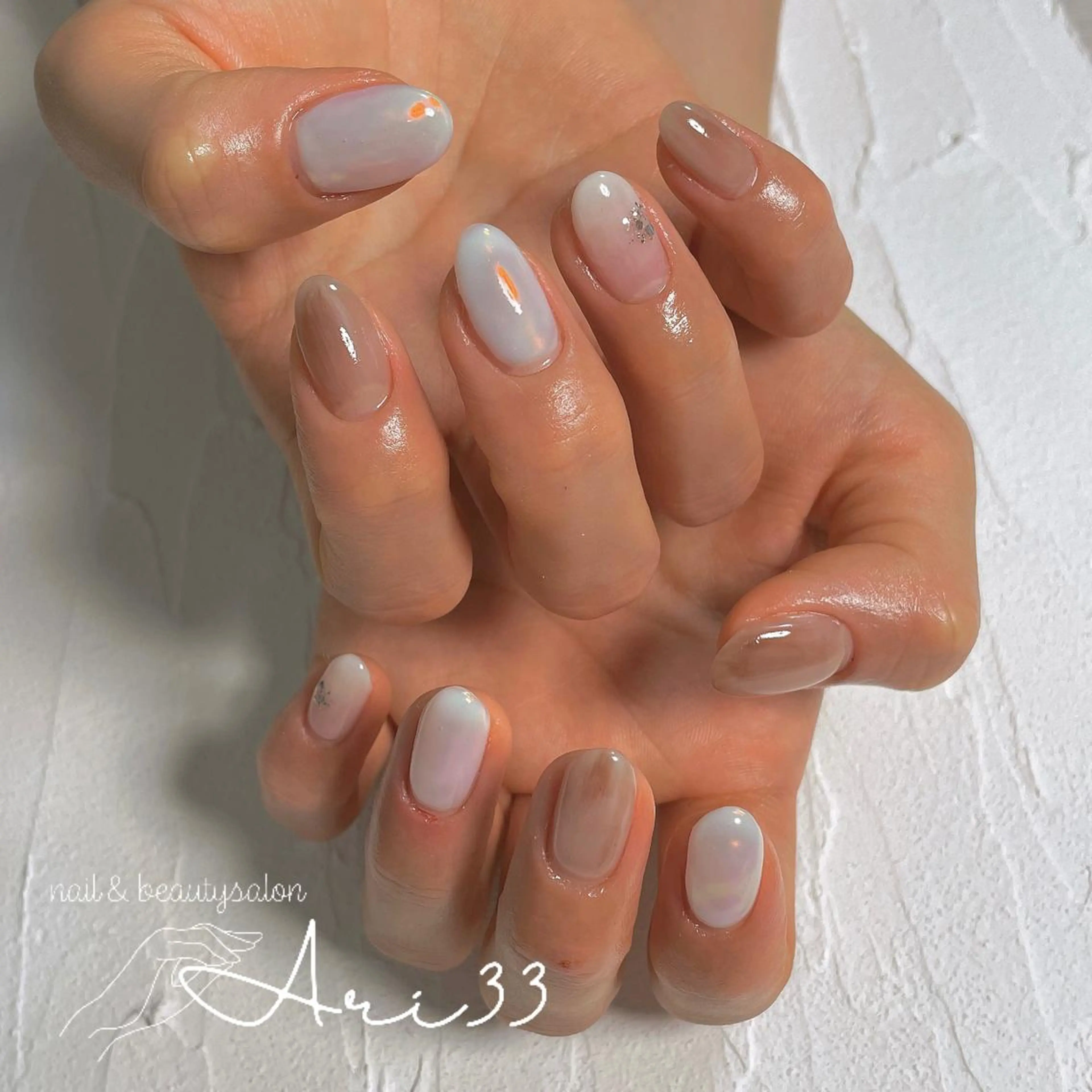 ネイル ハンドネイル プライベートサロン Ari33nailのネイルデザイン
