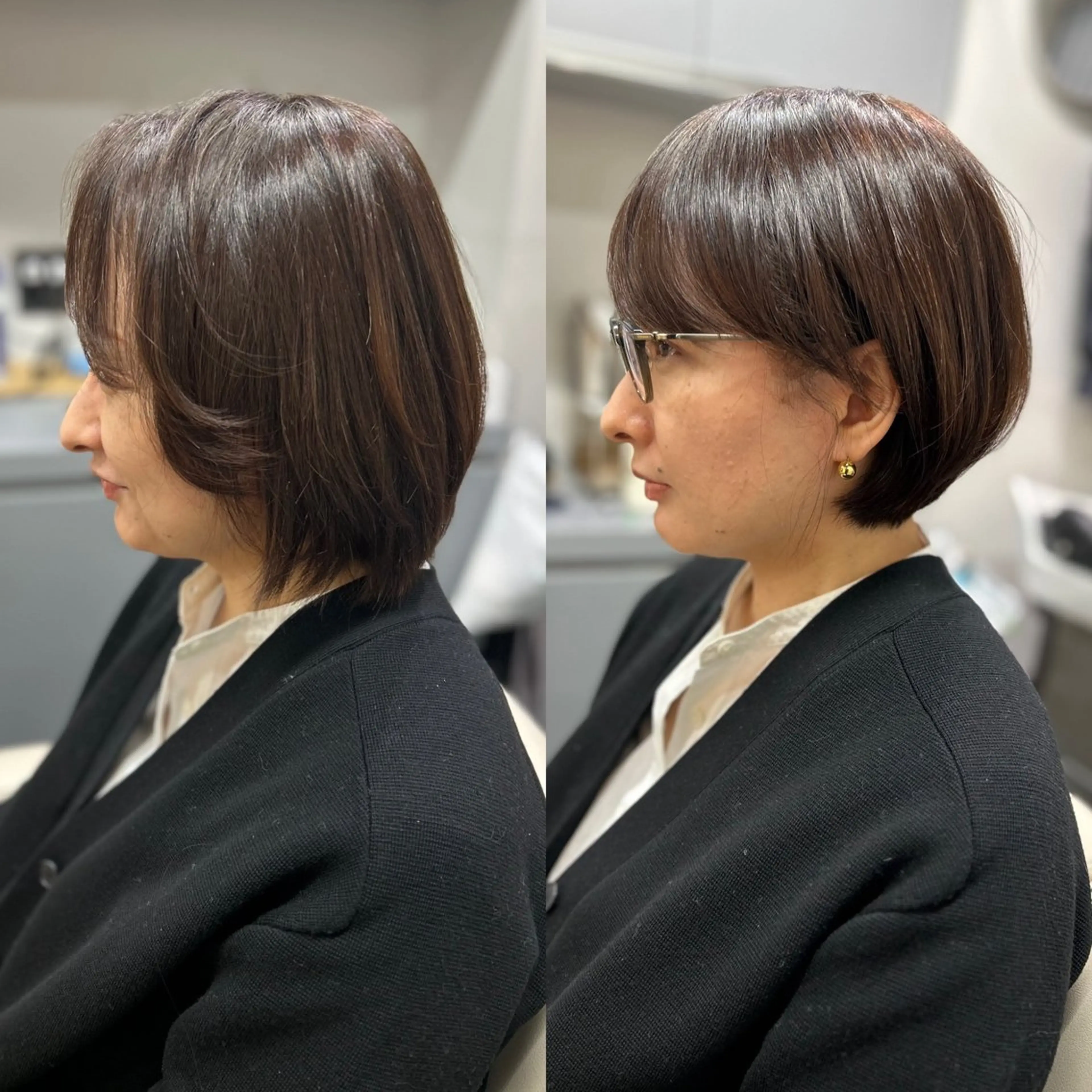 ショート カラー カット ヘアカラー トリートメント ヘッドスパ 小林 佳祐のヘアスタイル