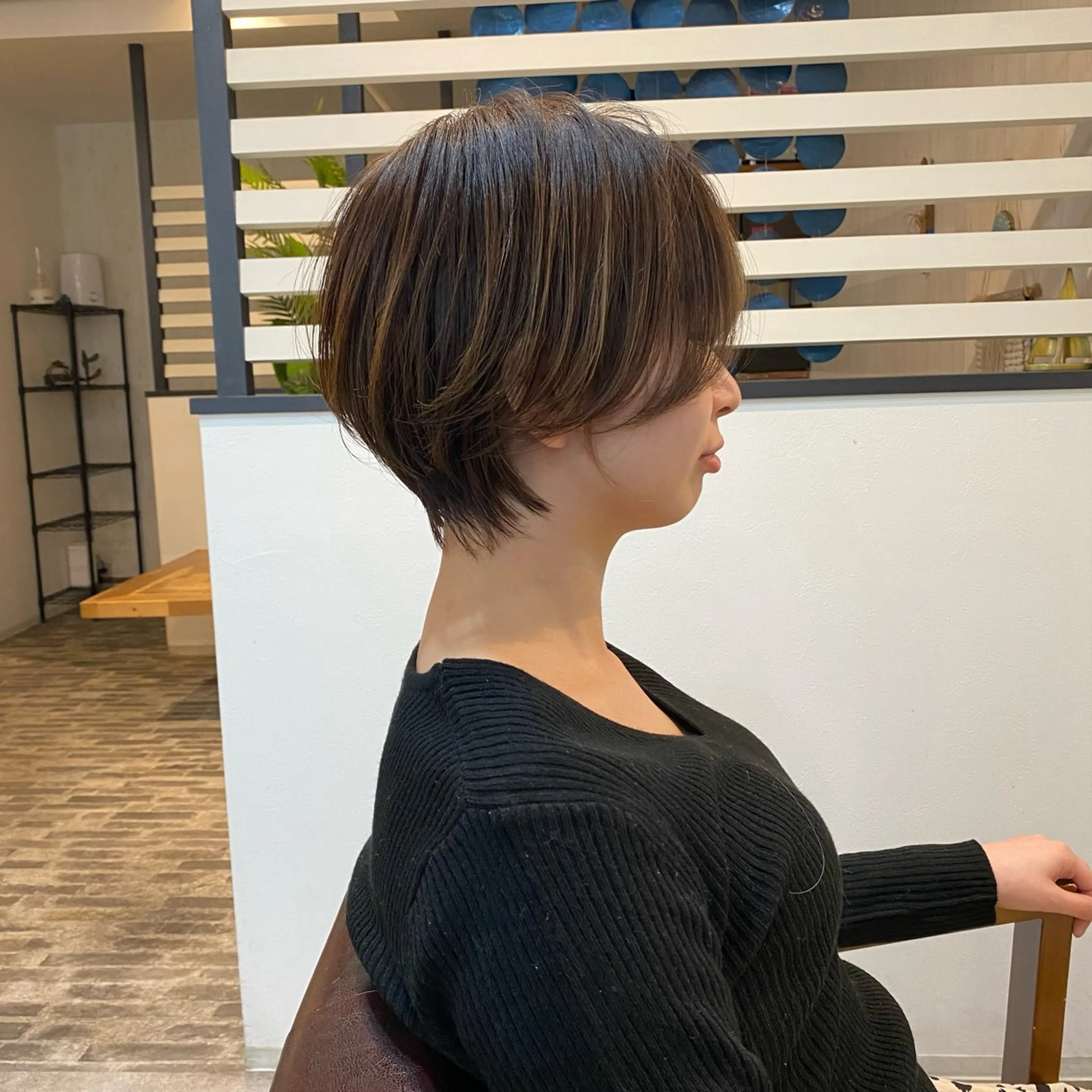 ショート カラー [店長]加地 峻のヘアスタイル