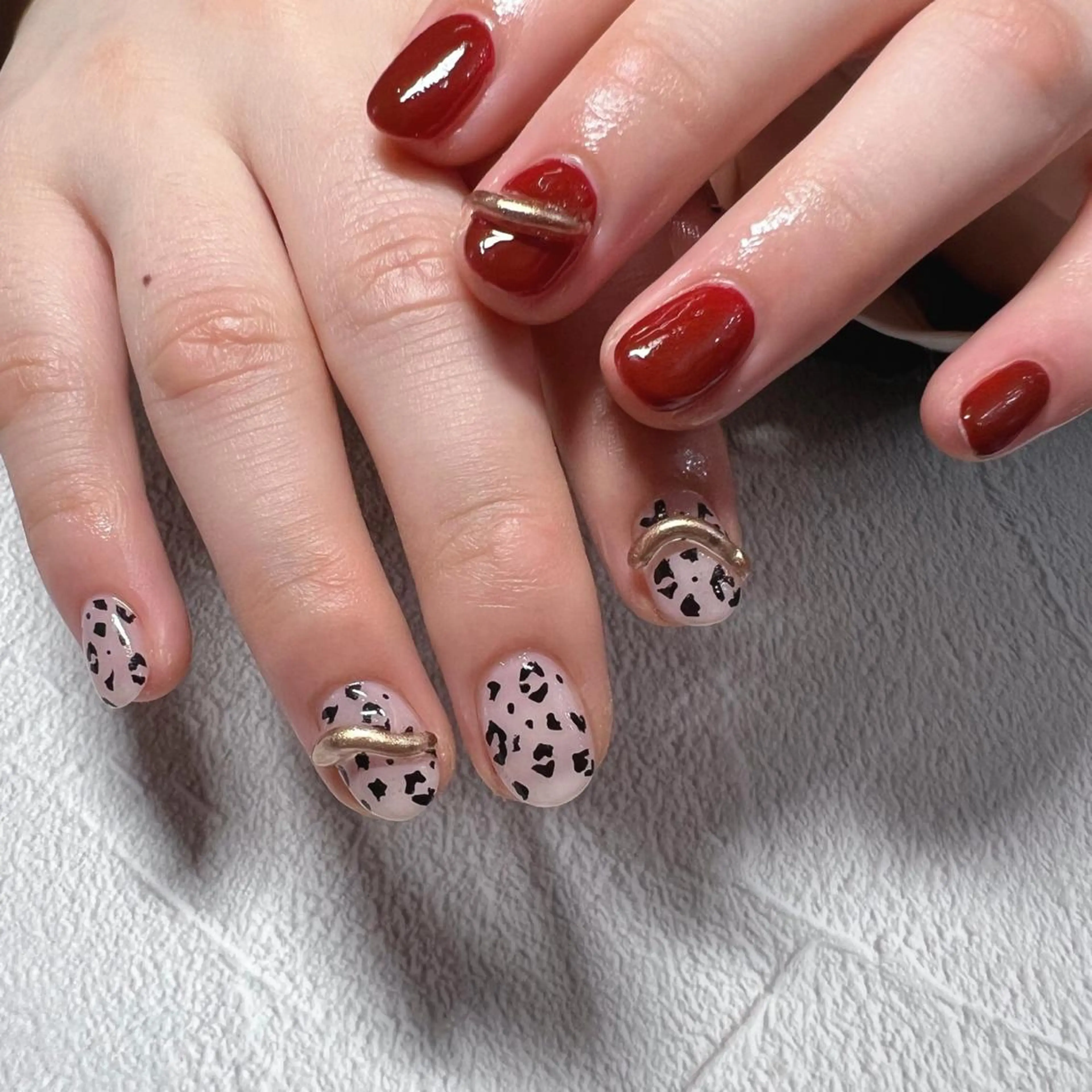 ショート ネイル nail salon émuのネイルデザイン