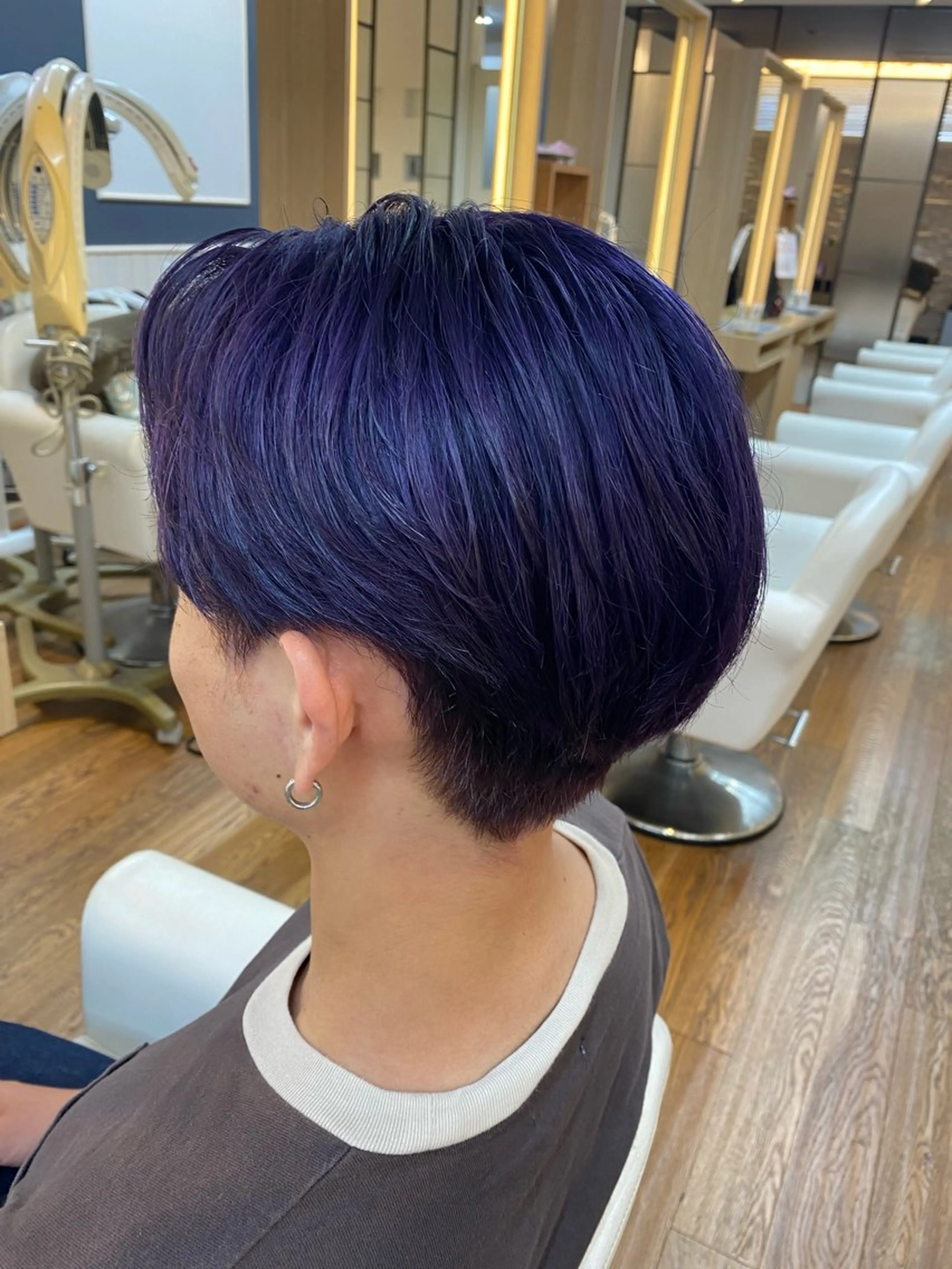 ショート カラー カット 韓国ヘア sasugaのヘアスタイル