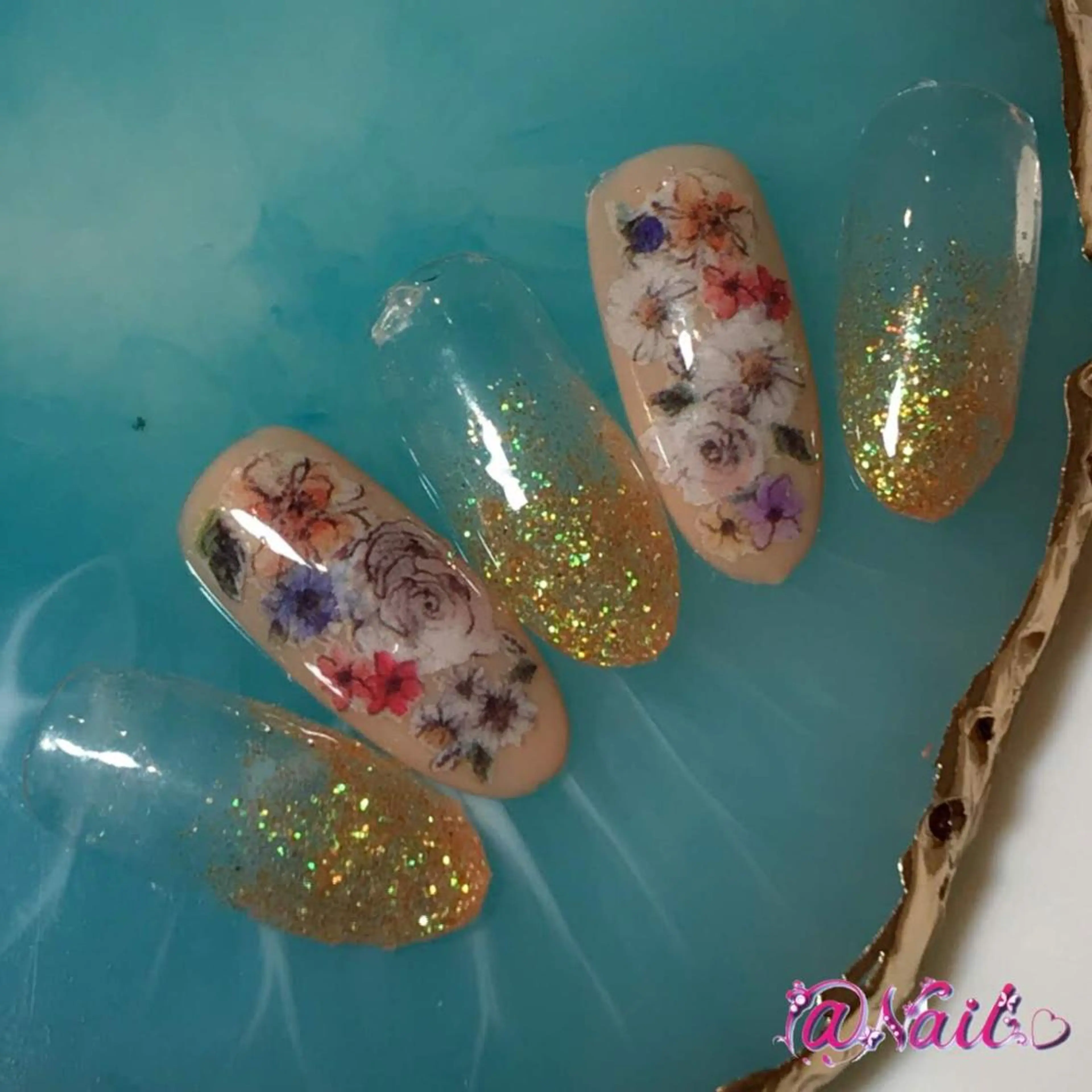 ネイル ネイルチップ 小尾 栞のネイルデザイン