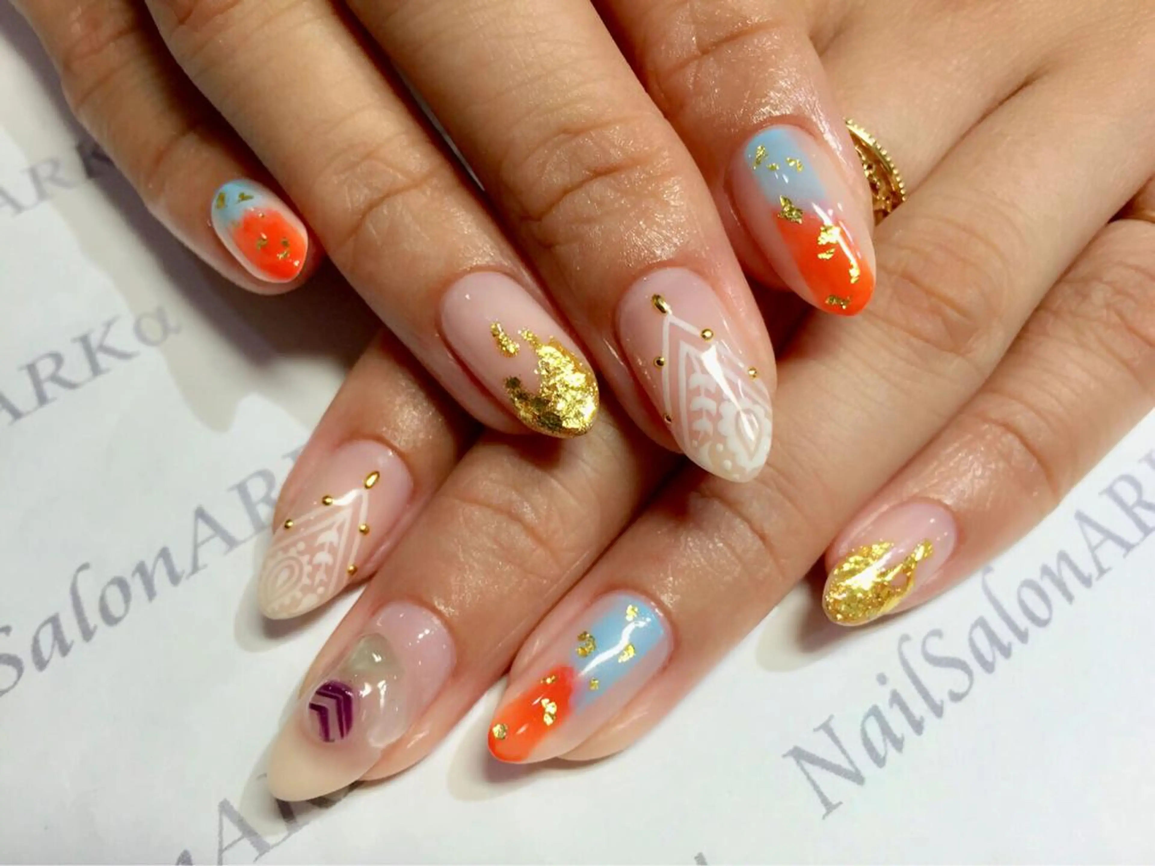 ネイル Nailsalon ARKαのネイルデザイン