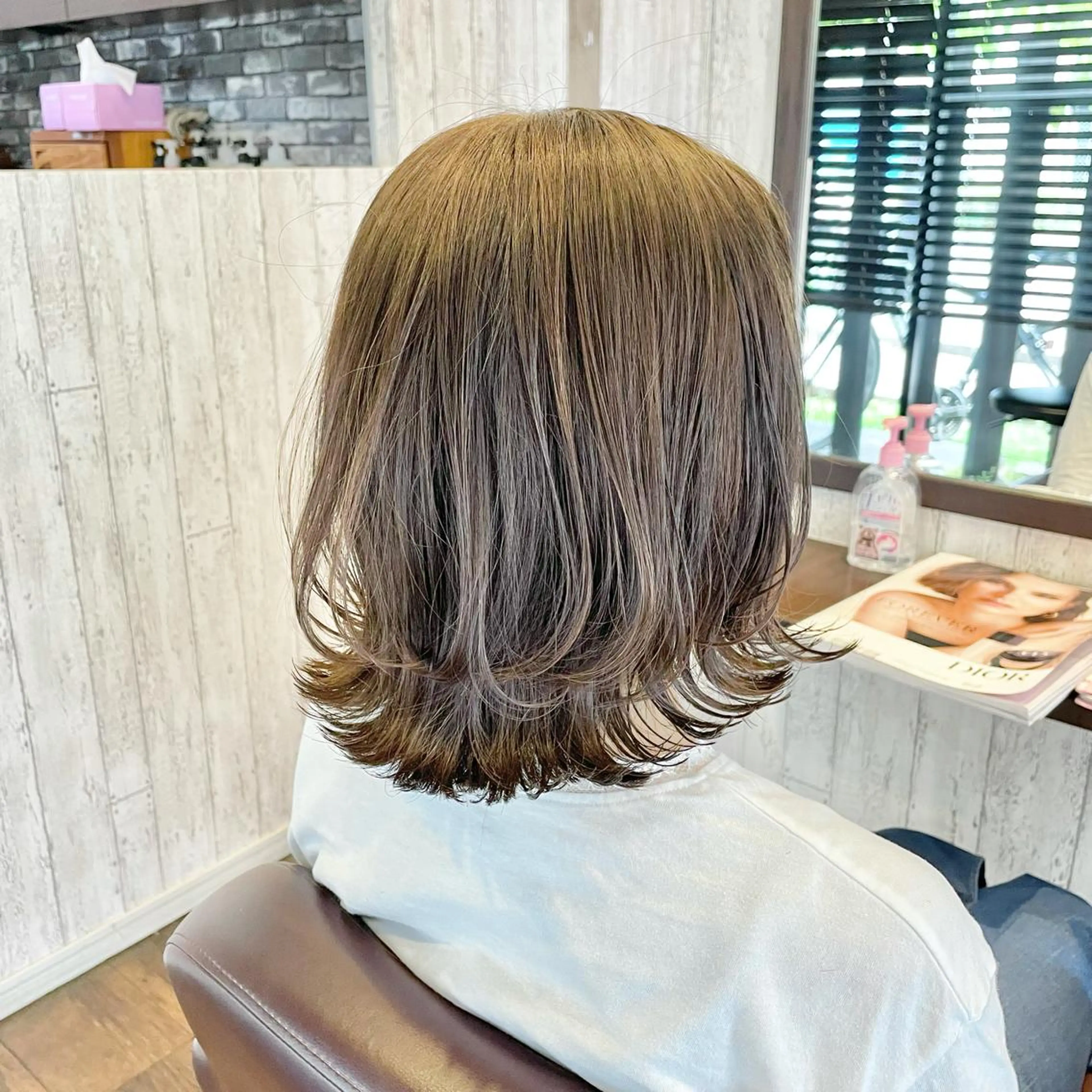 ミディアム カラー 髪質改善💍 natsukiのヘアスタイル