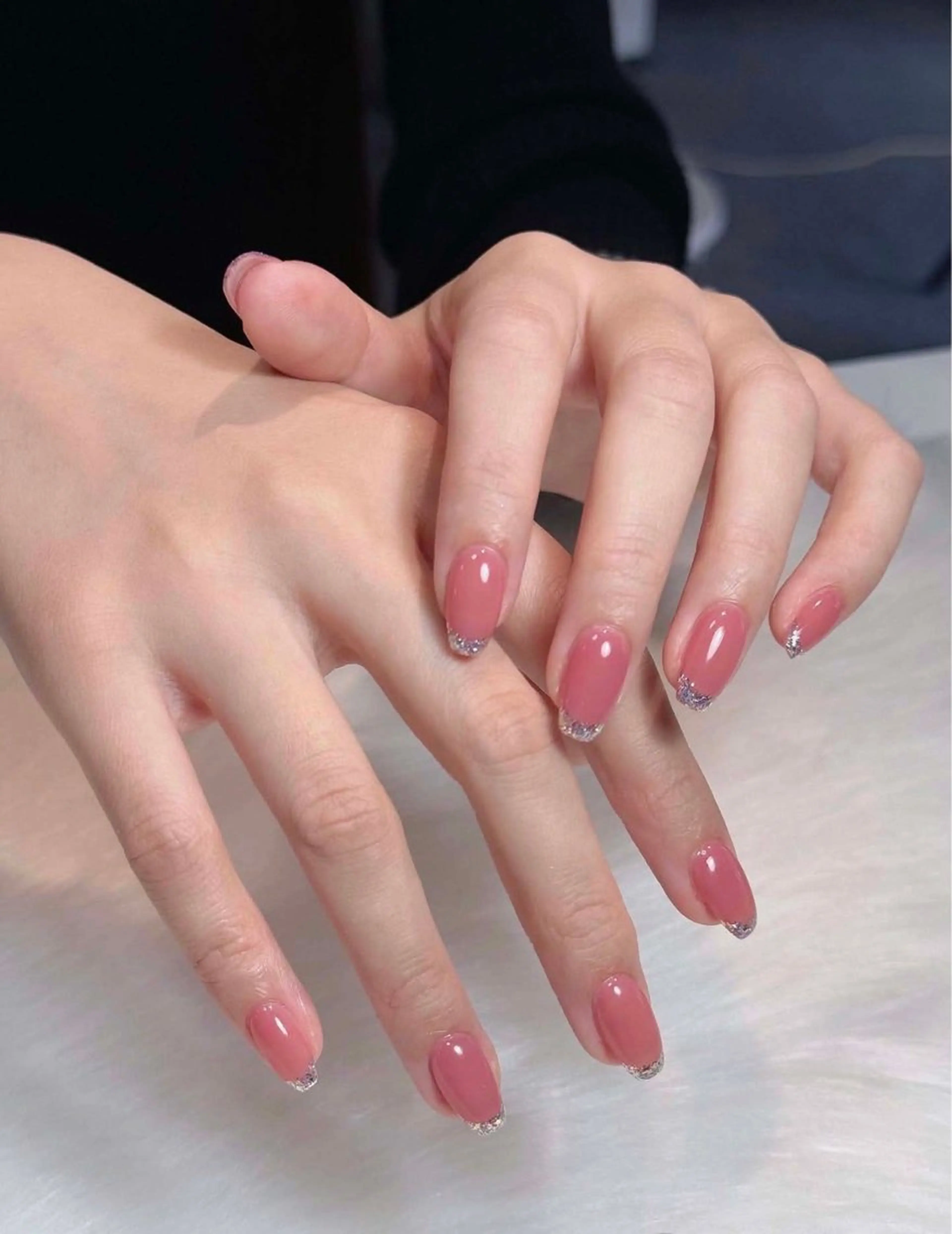 ネイル オーロラネイル チークネイル フットネイル フレンチネイル ジェルネイル ハンドネイル Havi Nailsのネイルデザイン