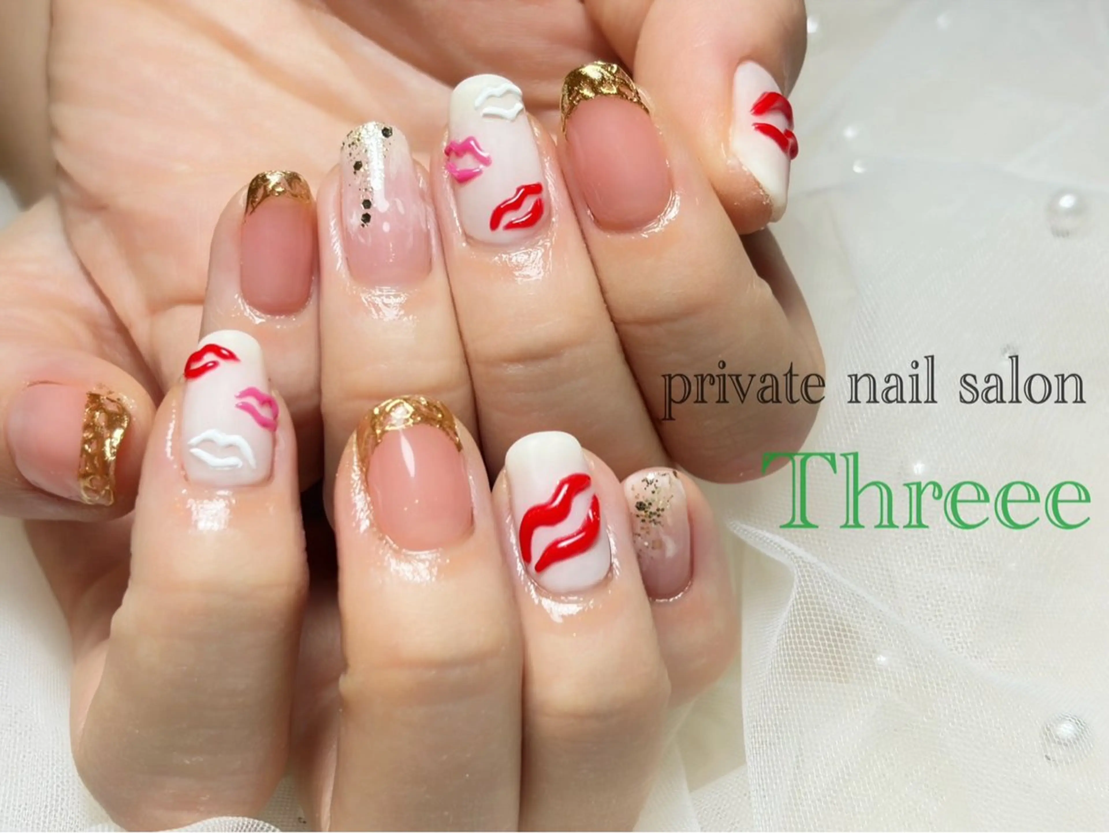 ネイル ハンドネイル Nail salon - Threee　-のネイルデザイン