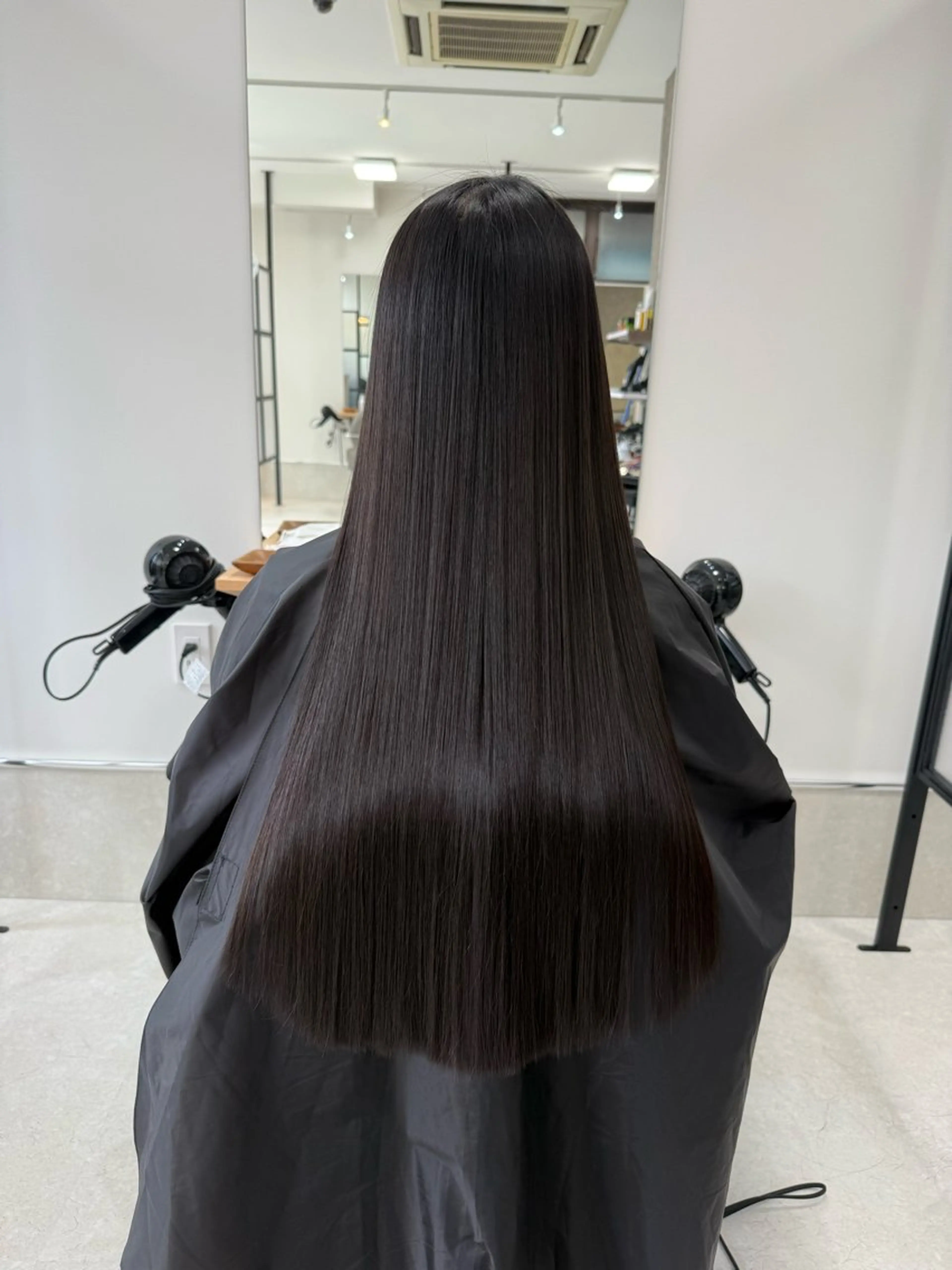 ロング パーマ カット 縮毛矯正 TELA HAIR 石岡♡ａｉｋａのヘアスタイル